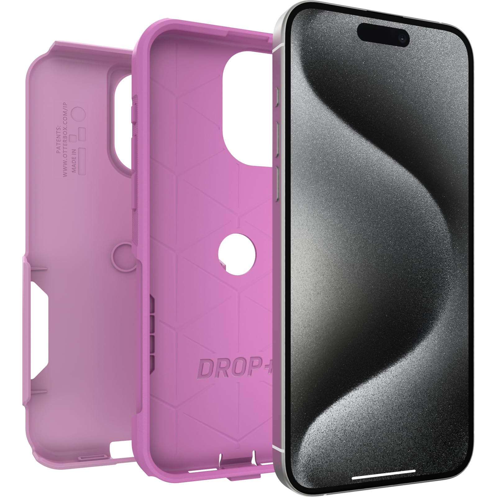 Foto 5 pulgar | Funda Otterbox Commuter Series Para Iphone 15 Pro Max, Color Rosa - Venta Internacional.
