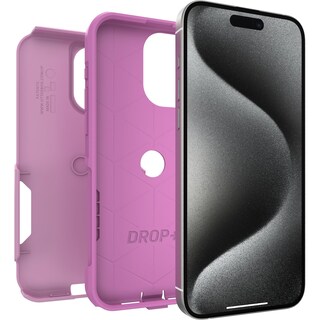 Foto 4 | Funda Otterbox Commuter Series Para Iphone 15 Pro Max, Color Rosa - Venta Internacional.