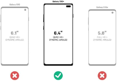 Foto 2 | Funda Otterbox Defender Series Para Galaxy S10+ (plus), Color Negro - Venta Internacional.