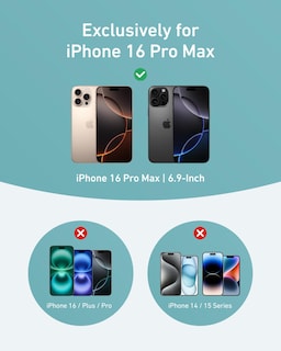 Foto 7 | Funda Anker Ultra Magnetic Con Soporte Anular De 360° Para Iphone 16 Pro Max - Venta Internacional.