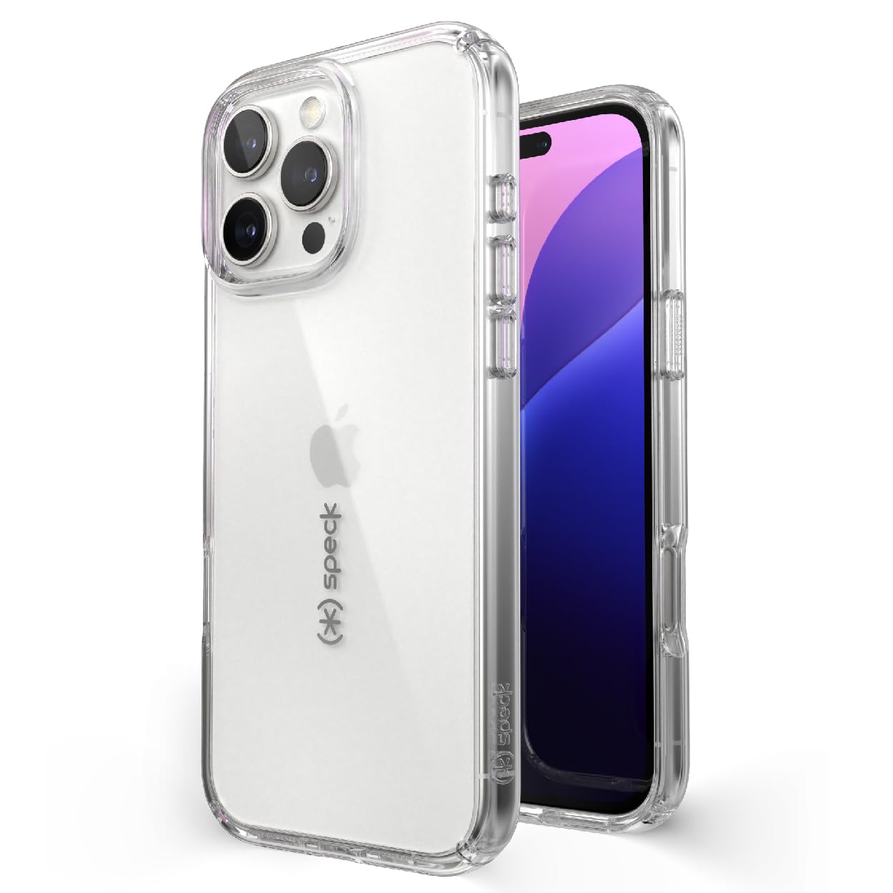 Foto 2 pulgar | Funda De Teléfono Speck Clear Gemshell Para Iphone 16 Pro Max - Venta Internacional.