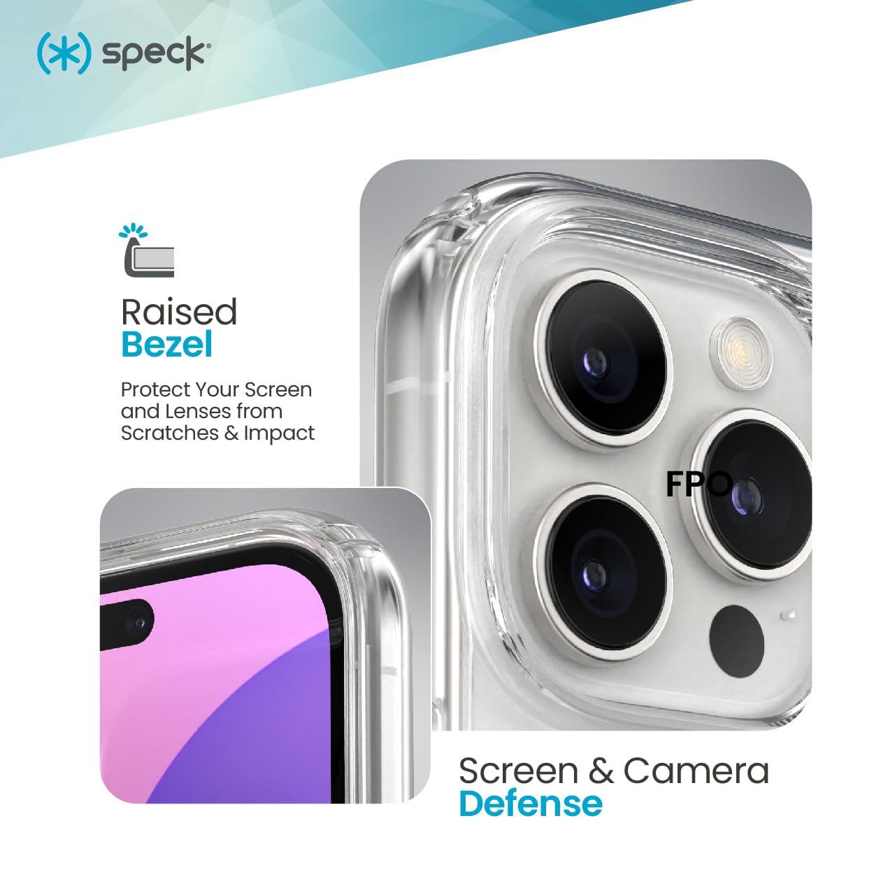 Foto 4 | Funda De Teléfono Speck Clear Gemshell Para Iphone 16 Pro Max - Venta Internacional.