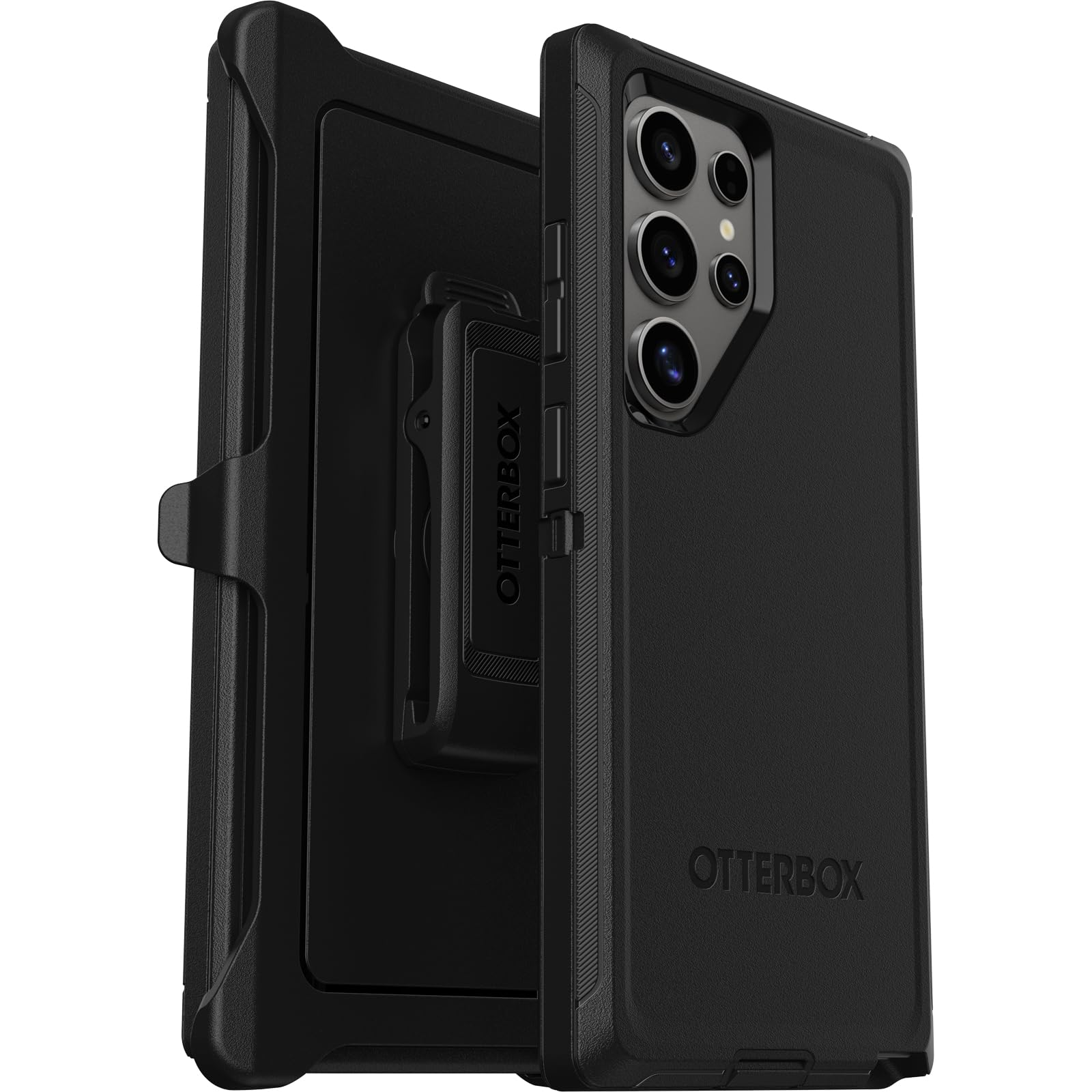 Funda Otterbox Para Samsung Galaxy S24 Ultra Defender, Color Negro - Venta Internacional.
