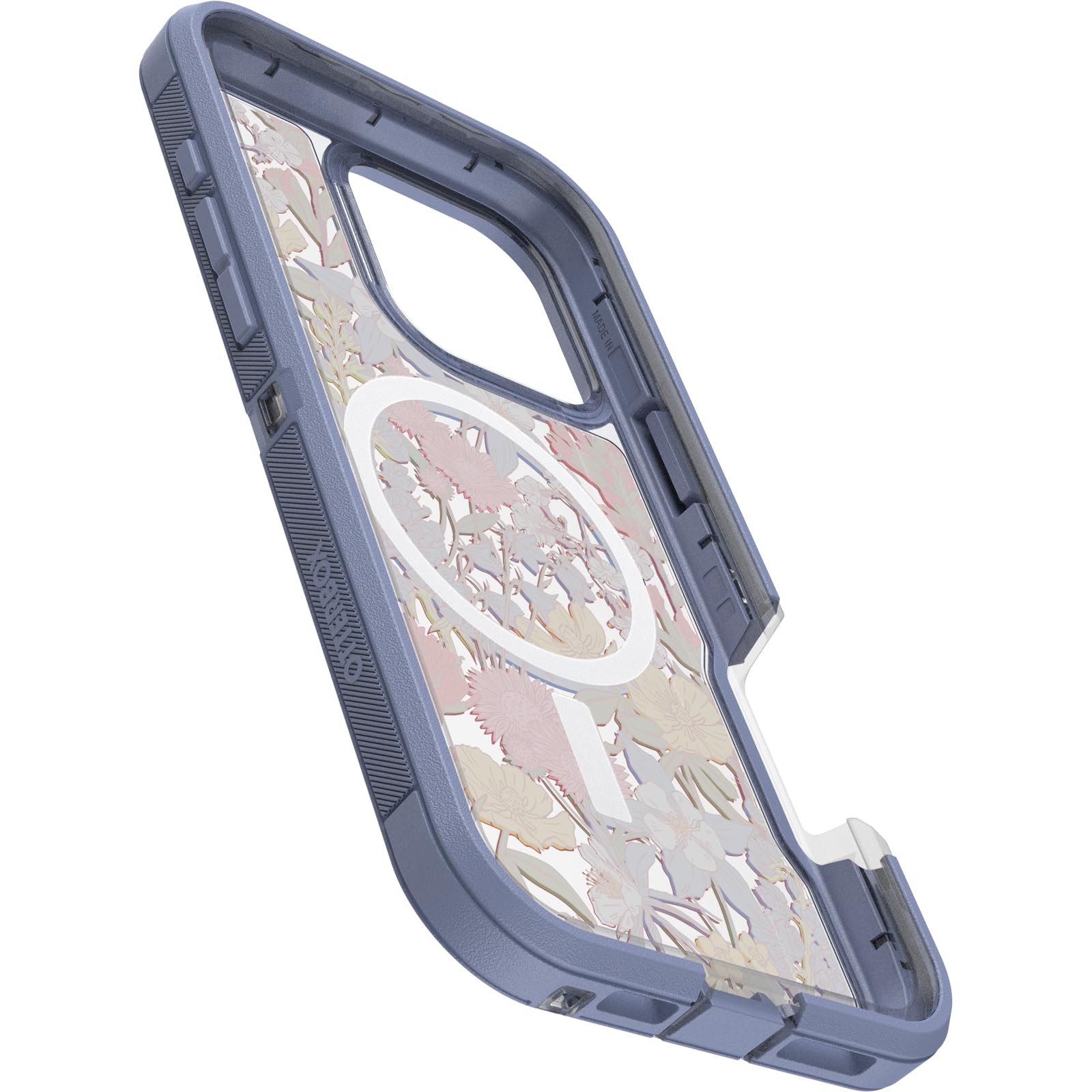 Foto 6 pulgar | Funda Para Teléfono Otterbox Defender Series Xt, Transparente, Floral, Morado - Venta Internacional.