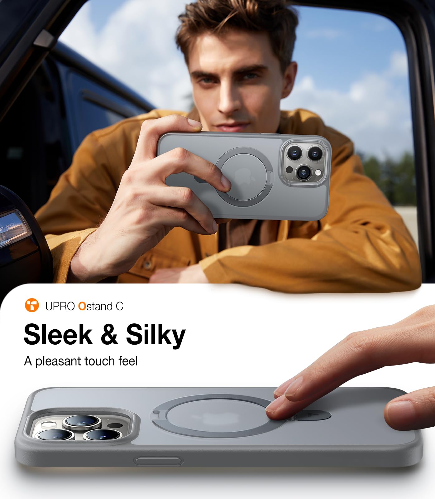 Foto 8 pulgar | Funda Con Soporte Magnético Torras Para Iphone 16 Pro Max - Venta Internacional.