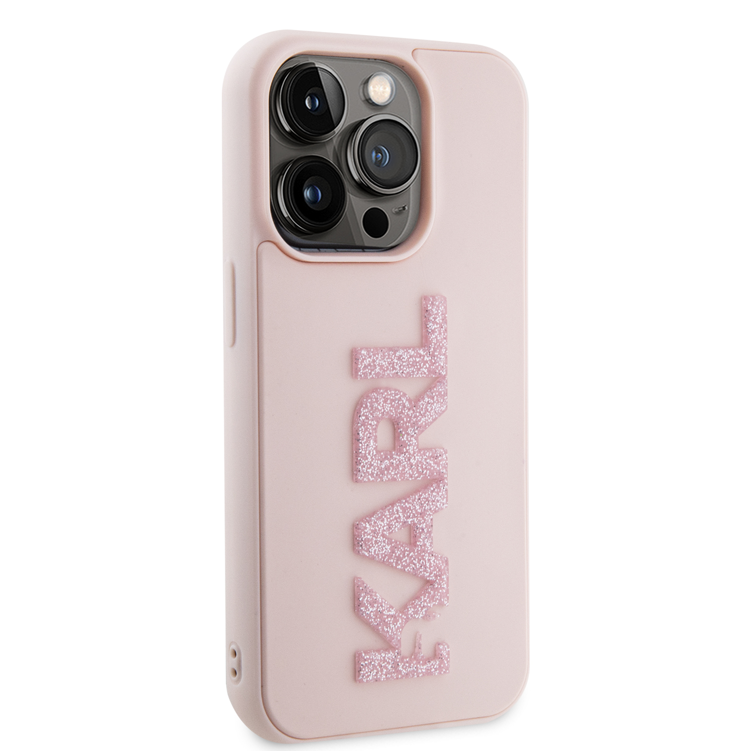 Foto 4 | Case Funda Karl Lagerfield Logo 3d Para Iphone 15 Pro Original
