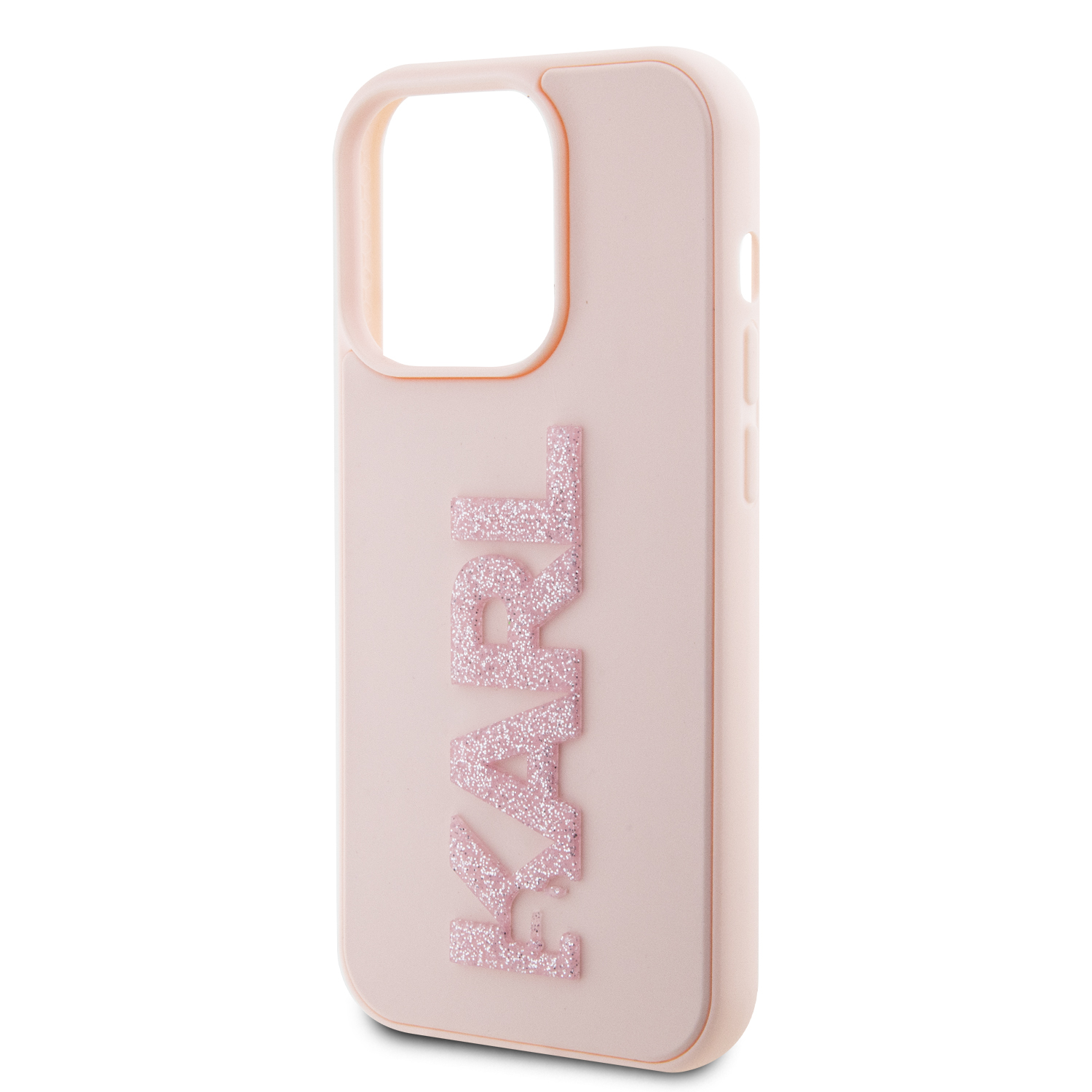 Foto 7 pulgar | Case Funda Karl Lagerfield Logo 3d Para Iphone 15 Pro Original
