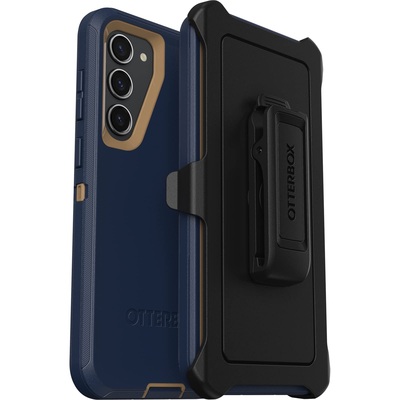 Foto 7 pulgar | Zapatos De Gamuza Azul De La Serie Defender De Case Otterbox Para Galaxy S23+ - Venta Internacional.