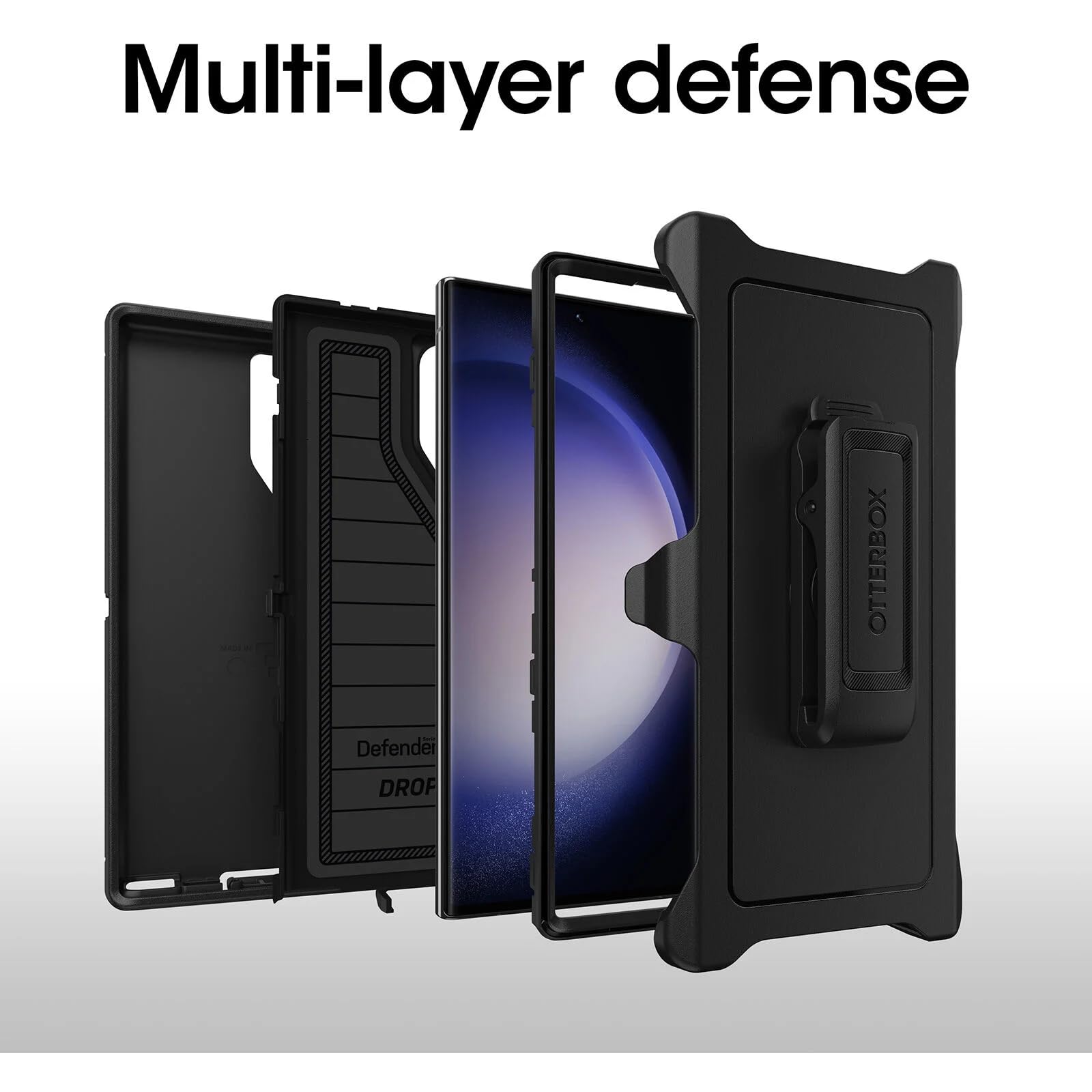 Foto 7 pulgar | Funda Otterbox Defender Series Para Samsung Galaxy S23 Ultra - Venta Internacional.