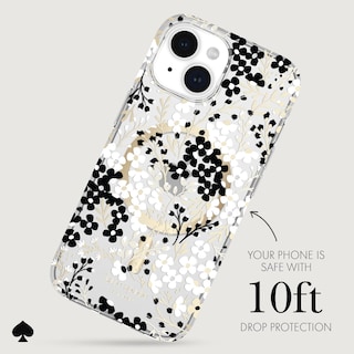 Foto 3 | Funda De Teléfono Kate Spade New York Con Estampado Floral Multicolor Para Iphone 15/14/13 - Venta Internacional.