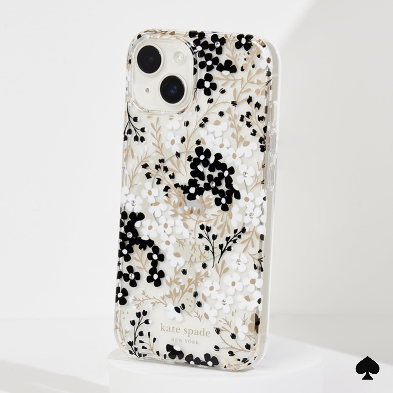 Foto 7 pulgar | Funda De Teléfono Kate Spade New York Con Estampado Floral Multicolor Para Iphone 15/14/13 - Venta Internacional.