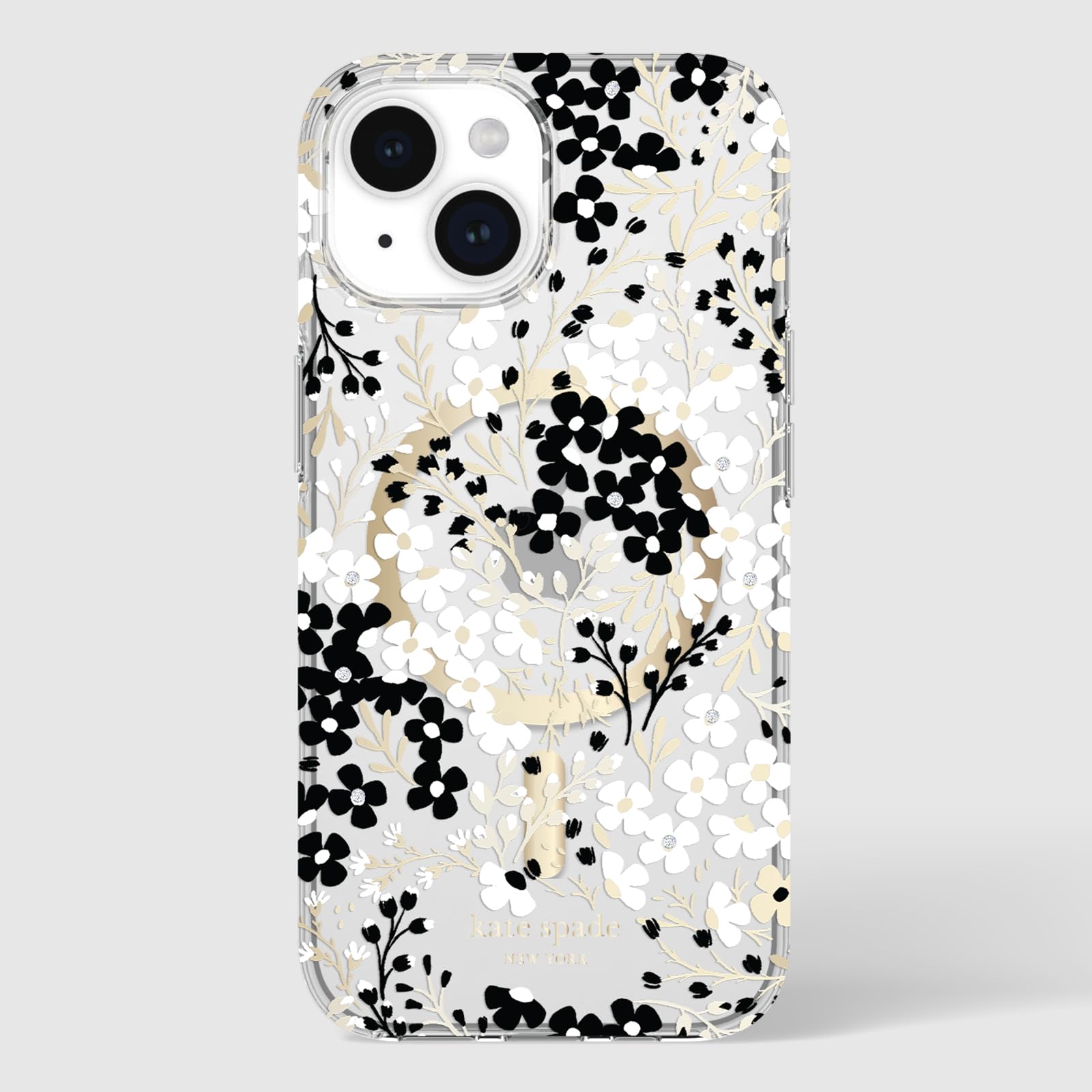 Foto 8 pulgar | Funda De Teléfono Kate Spade New York Con Estampado Floral Multicolor Para Iphone 15/14/13 - Venta Internacional.
