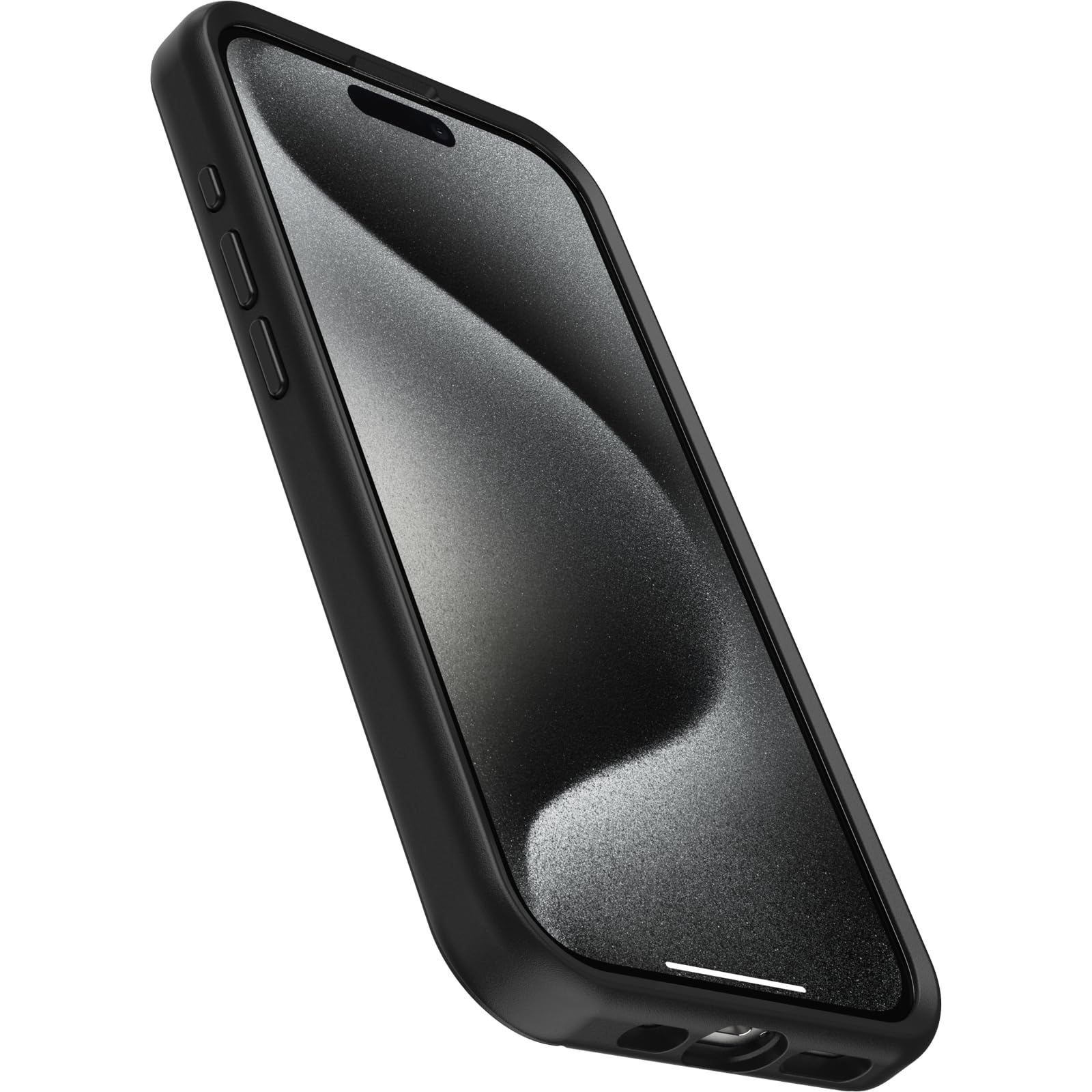 Foto 4 pulgar | Funda Otterbox Symmetry Series Para Iphone 15 Pro, Color Negro - Venta Internacional.