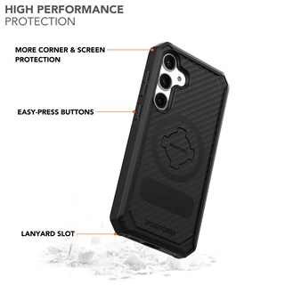 Foto 3 | Funda Rokform Para Galaxy S24 Plus, Resistente, Magnética, Negra - Venta Internacional.