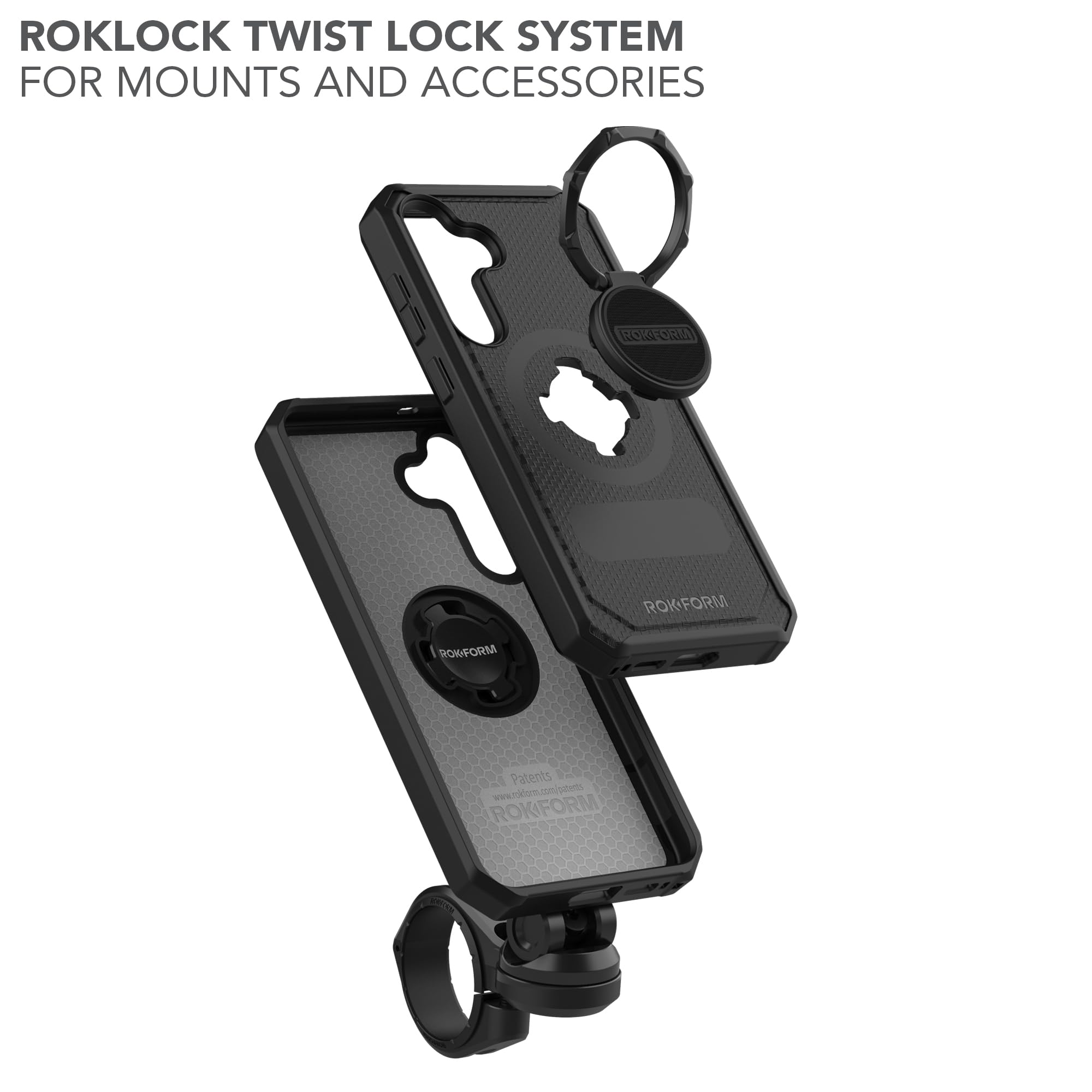 Foto 6 pulgar | Funda Rokform Para Galaxy S24 Plus, Resistente, Magnética, Negra - Venta Internacional.