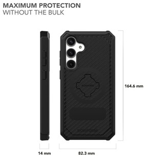 Foto 6 | Funda Rokform Para Galaxy S24 Plus, Resistente, Magnética, Negra - Venta Internacional.