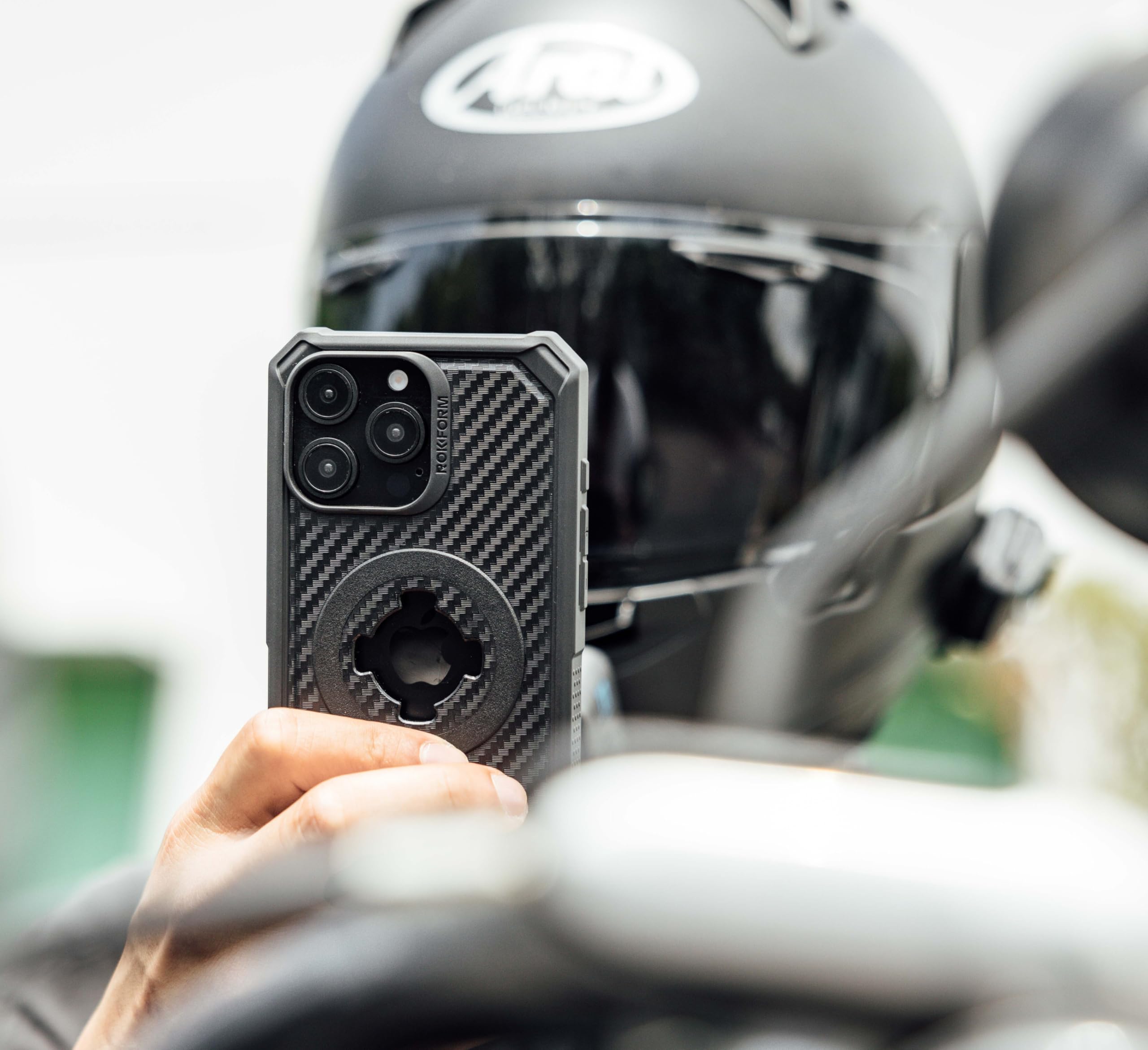 Foto 6 | Funda Rokform Rugged Para Iphone 16 Pro Max Con Imán Negro - Venta Internacional.