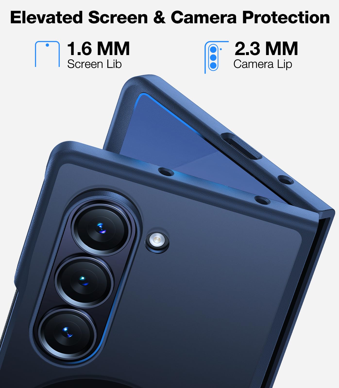 Foto 6 pulgar | Funda De Teléfono Torras Magnética A Prueba De Golpes Para Samsung Z Fold 6 - Venta Internacional.