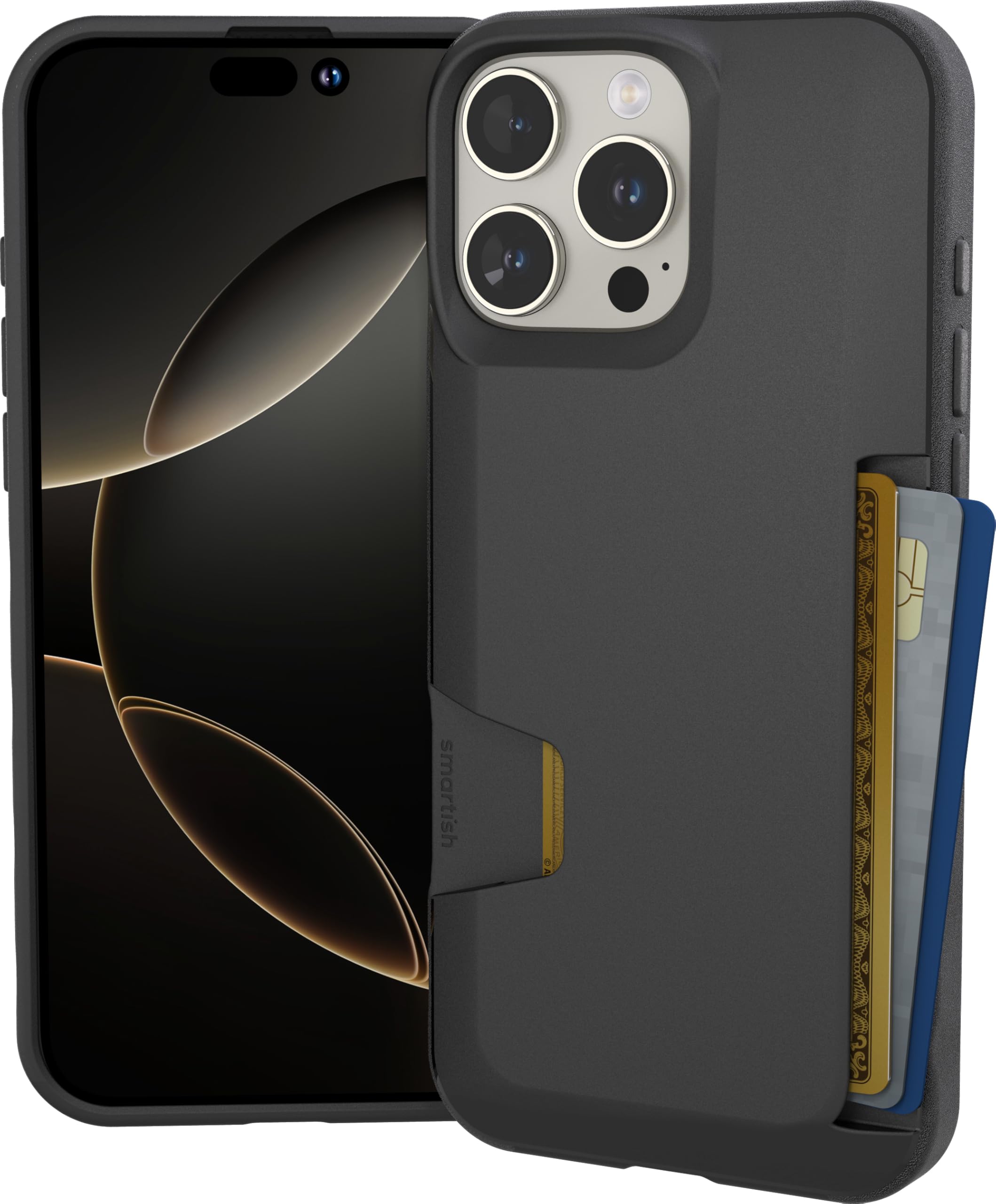 Foto 2 pulgar | Funda Tipo Cartera Smartish  Para Iphone 16 Pro Max Wallet Slayer, Vol. 1 - Venta Internacional.