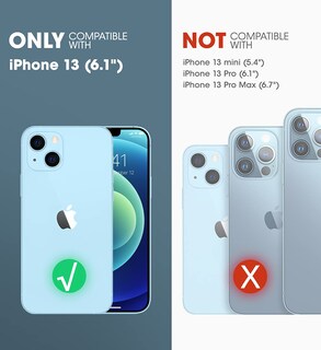 Foto 2 | Funda De Teléfono Supcase Unicorn Beetle Pro Para Iphone 13 Negra - Venta Internacional.