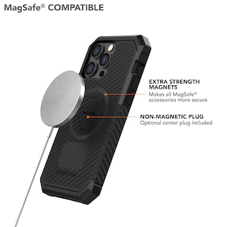 Foto 4 | Funda Rokform Rugged Series Para Iphone 14 Pro Max, Color Negro - Venta Internacional.
