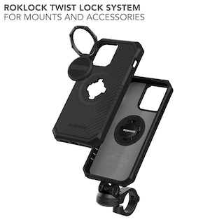 Foto 5 | Funda Rokform Rugged Series Para Iphone 14 Pro Max, Color Negro - Venta Internacional.