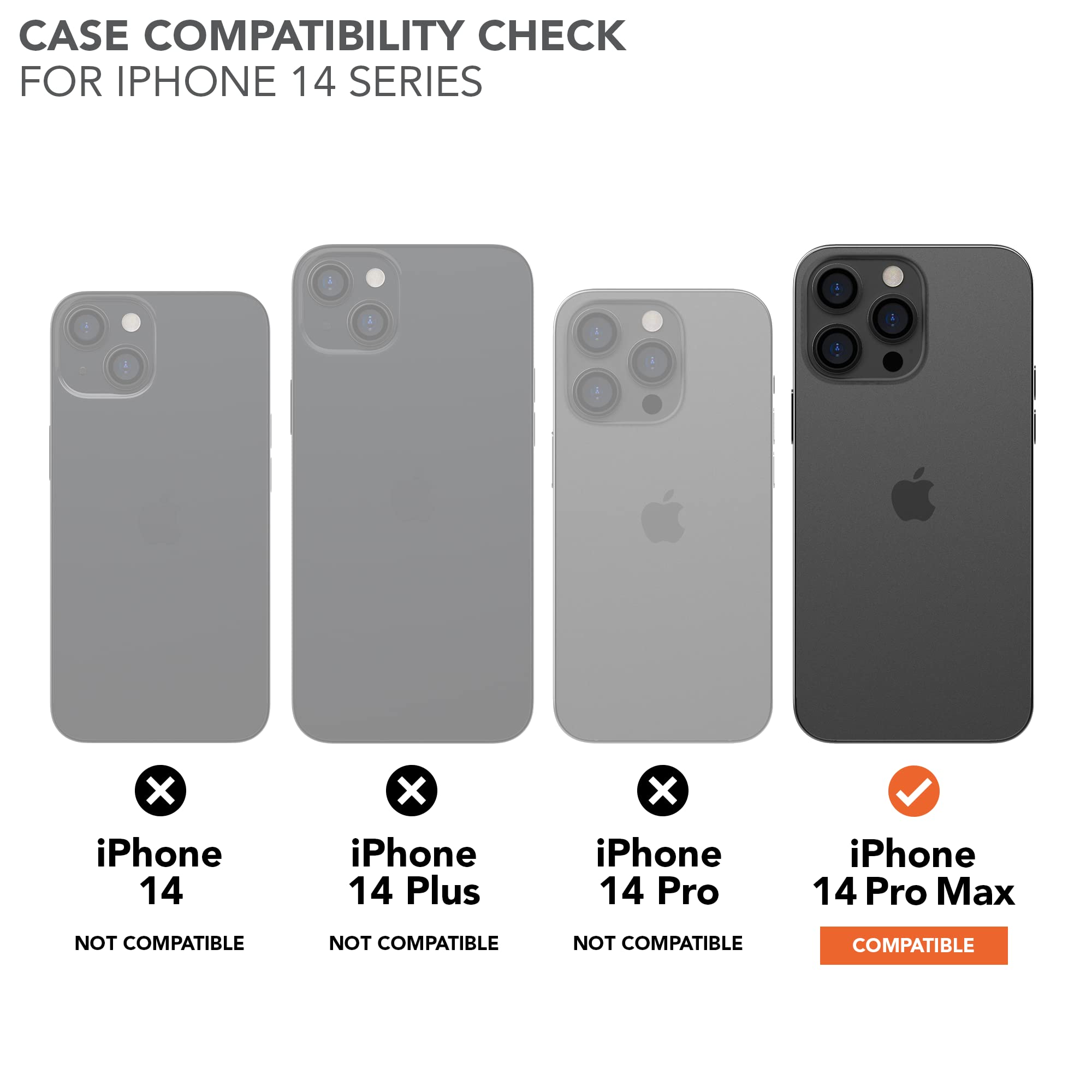 Foto 8 pulgar | Funda Rokform Rugged Series Para Iphone 14 Pro Max, Color Negro - Venta Internacional.