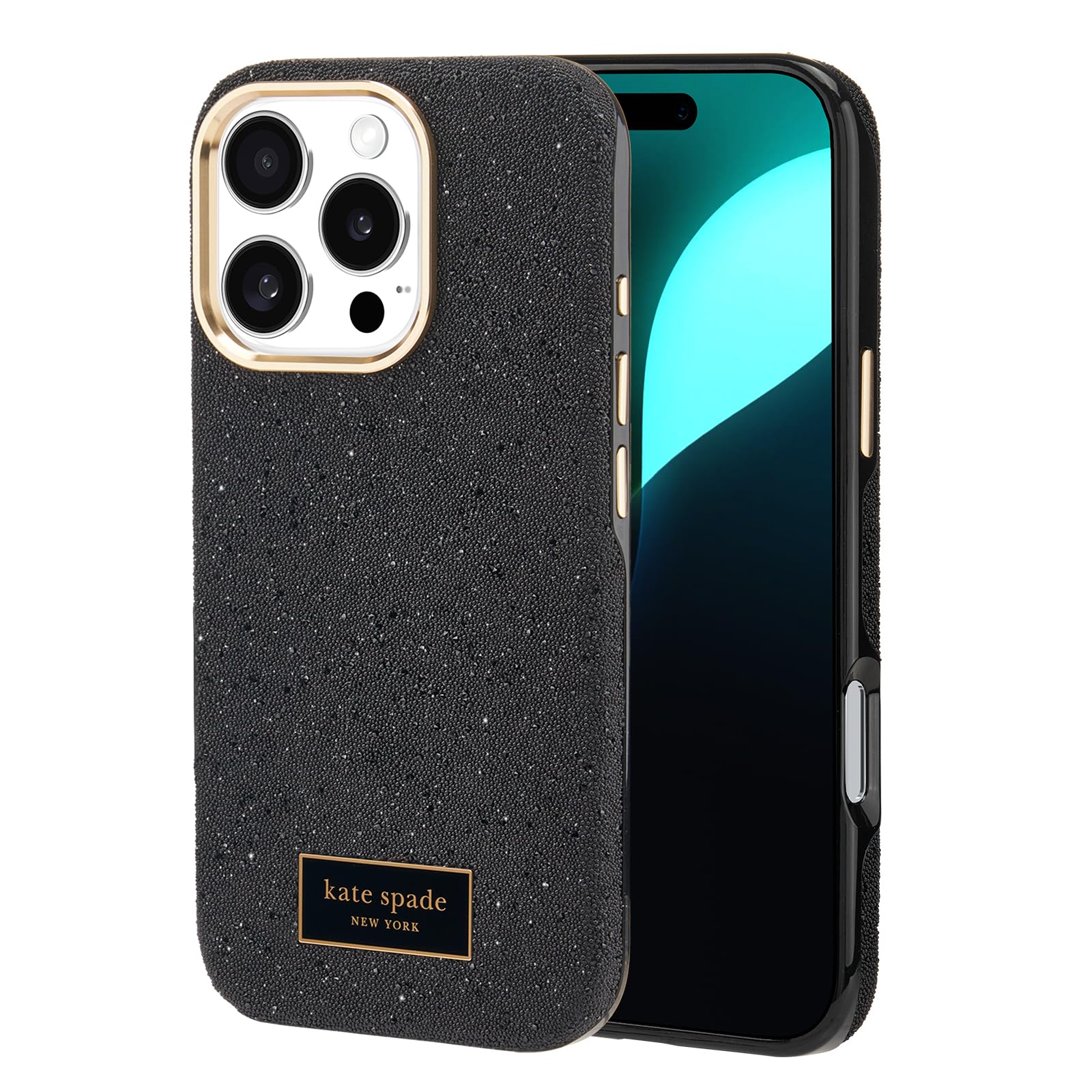 Foto 2 pulgar | Funda De Teléfono Kate Spade New York Para Iphone 16 Pro Crystal Pave - Venta Internacional.