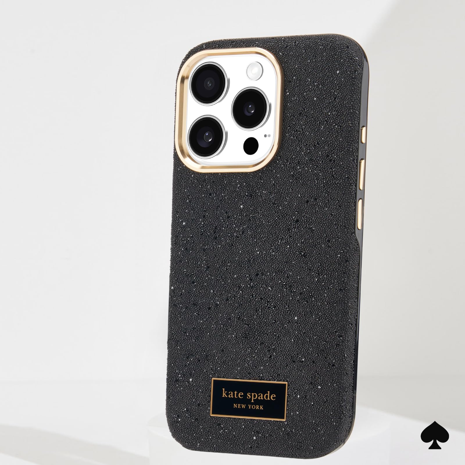 Foto 8 pulgar | Funda De Teléfono Kate Spade New York Para Iphone 16 Pro Crystal Pave - Venta Internacional.
