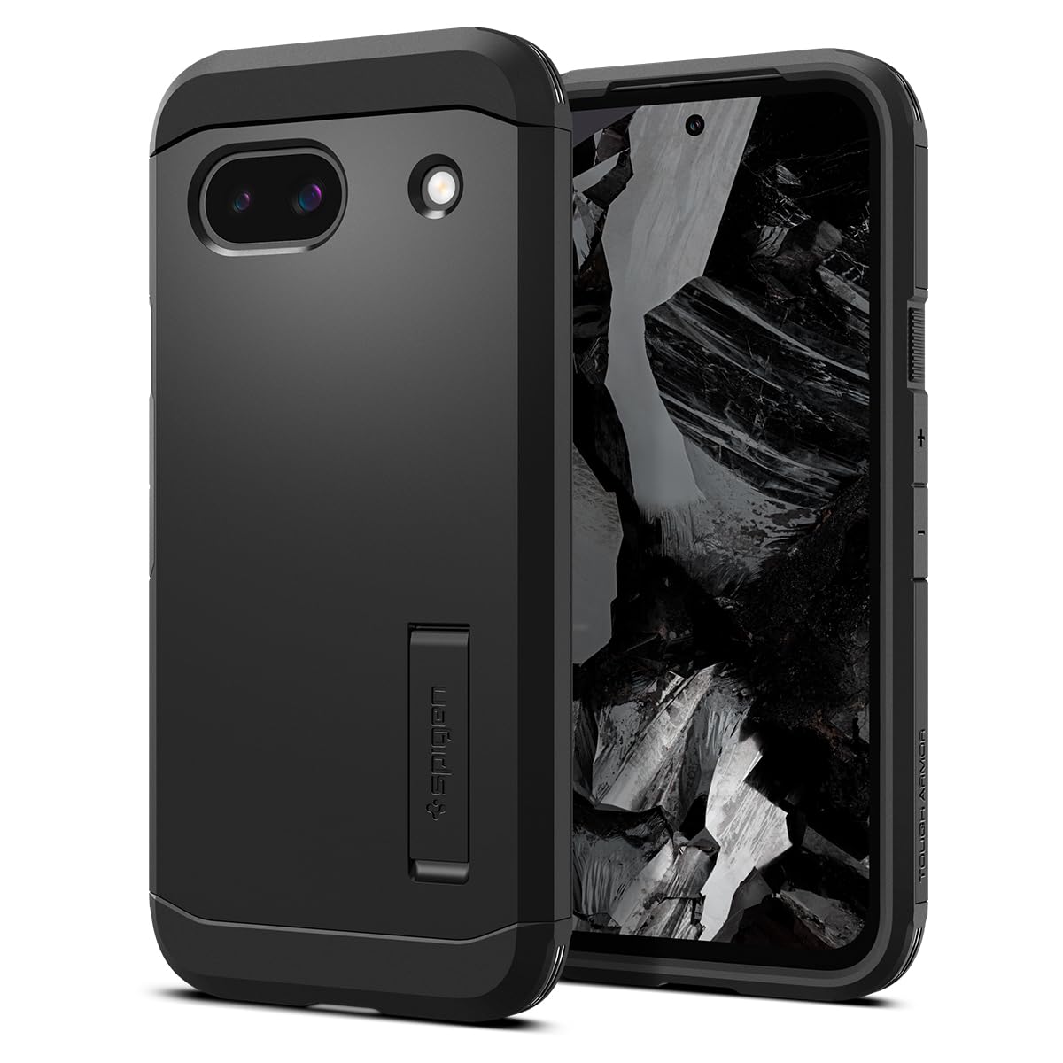 Foto 1 | Funda Spigen Tough Armor Para Google Pixel 8a (2024), Color Negro - Venta Internacional.