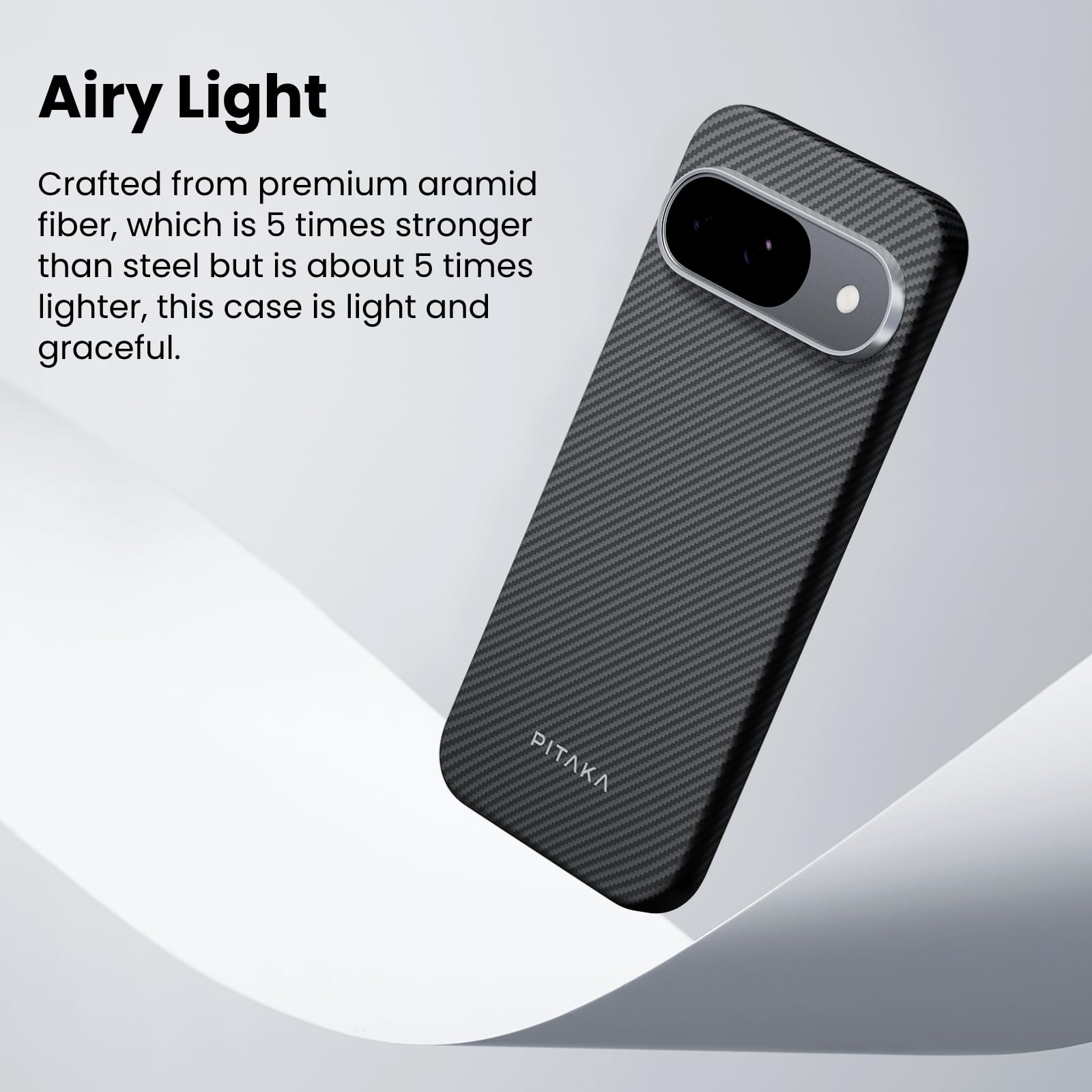 Foto 5 | Funda Pitaka Para Google Pixel 9/pixel 9 Pro 600d De Fibra De Aramida - Venta Internacional.