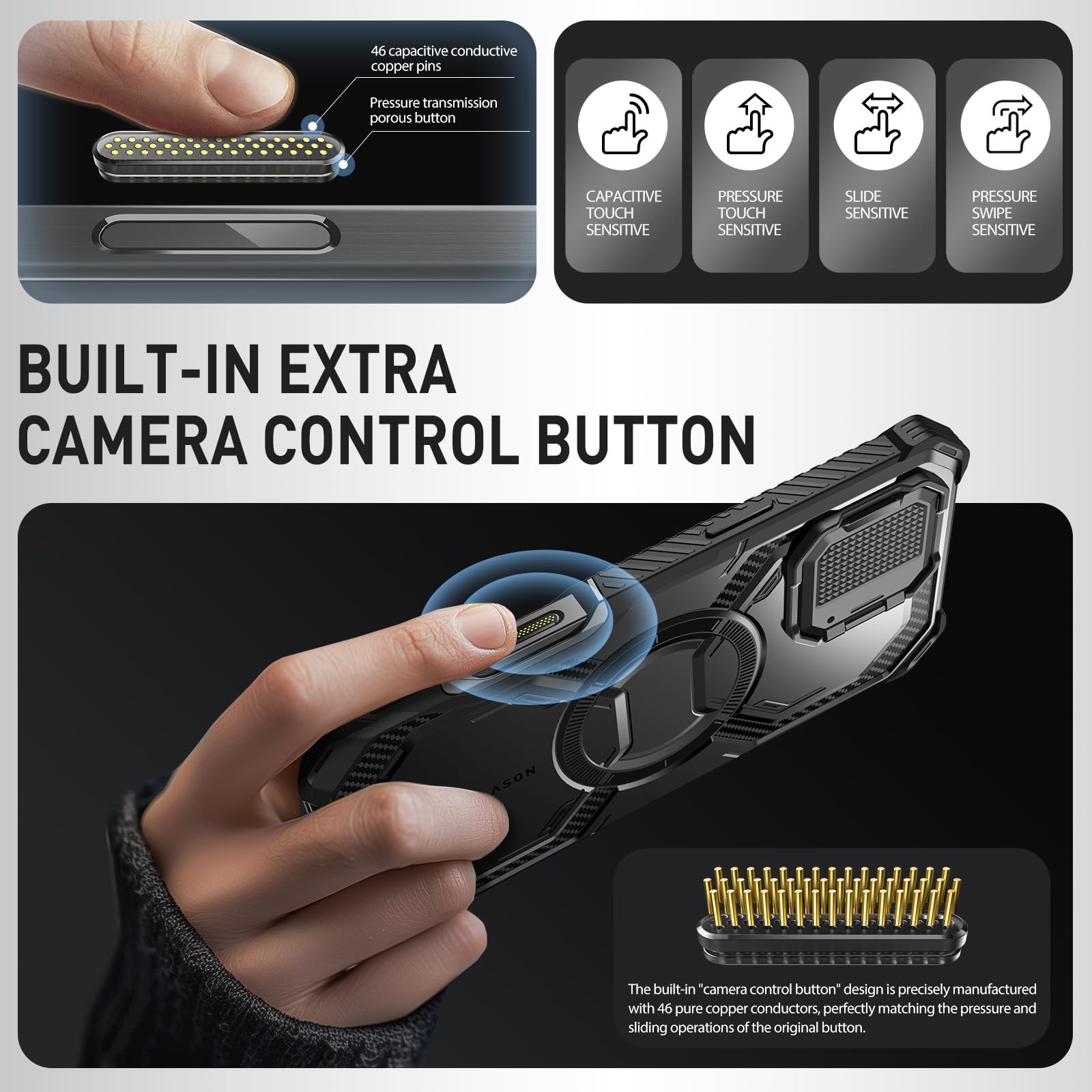 Foto 4 pulgar | Funda De Teléfono I-blason Armorbox Para Iphone 16 Pro Max Con Magsafe - Venta Internacional.