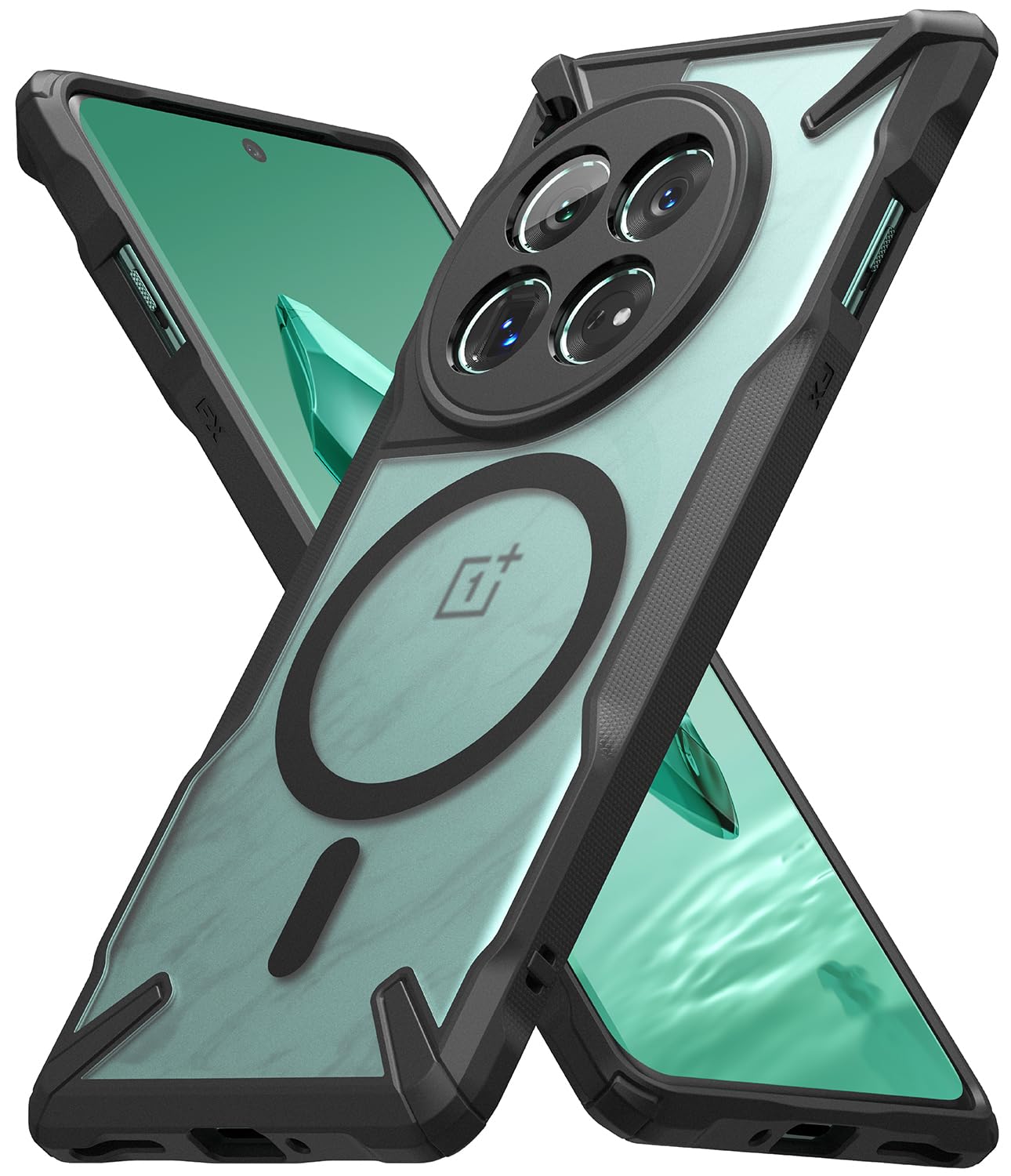 Foto 2 pulgar | Funda Para Teléfono Ringke Fusion-x Magnetic Black Oneplus 12 - Venta Internacional.