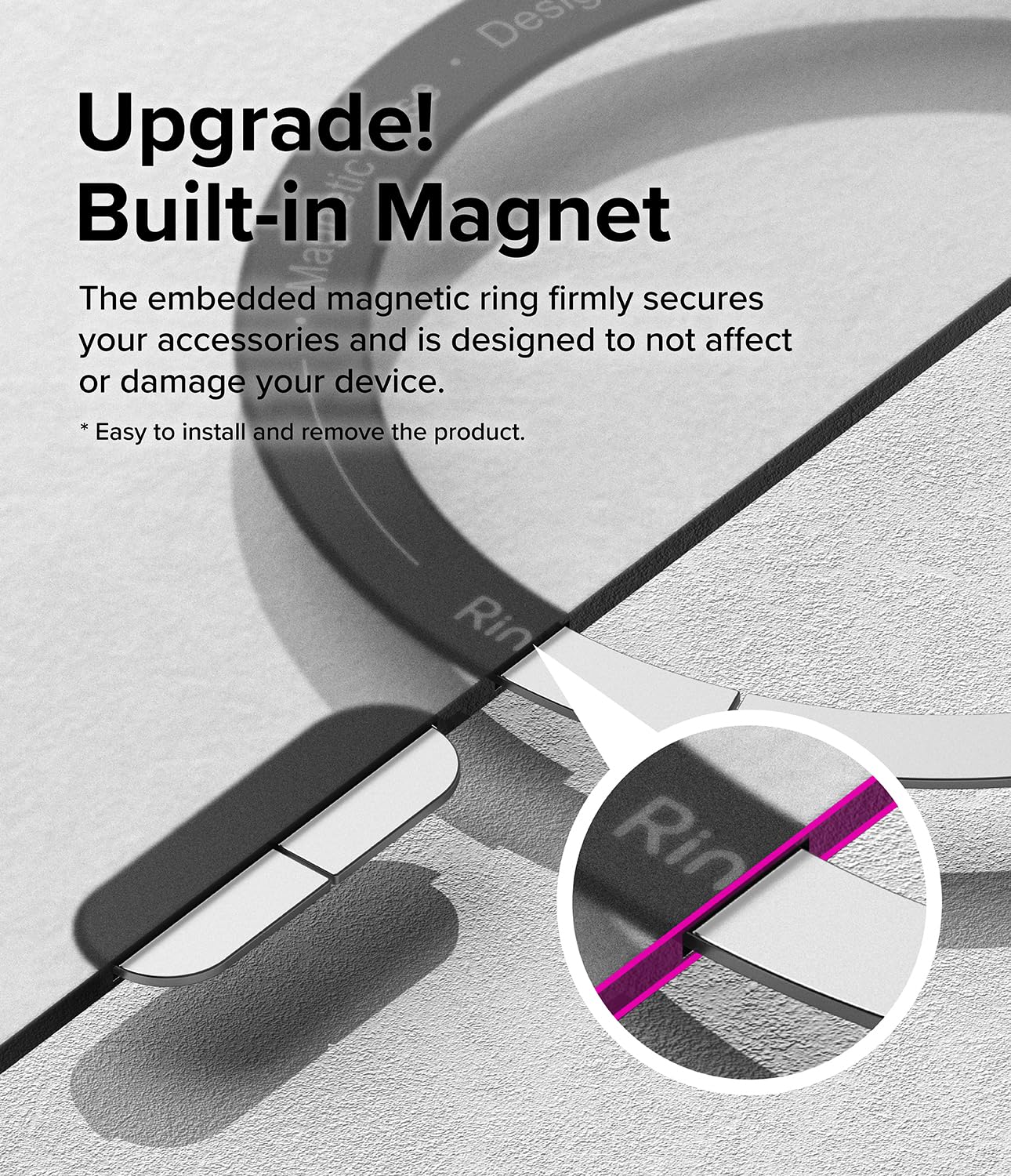 Foto 5 pulgar | Funda Para Teléfono Ringke Fusion-x Magnetic Black Oneplus 12 - Venta Internacional.