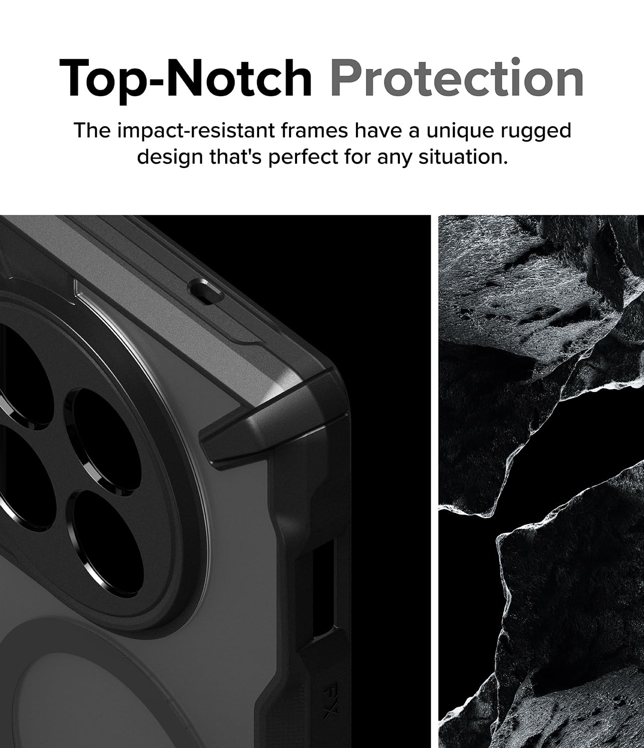 Foto 6 pulgar | Funda Para Teléfono Ringke Fusion-x Magnetic Black Oneplus 12 - Venta Internacional.