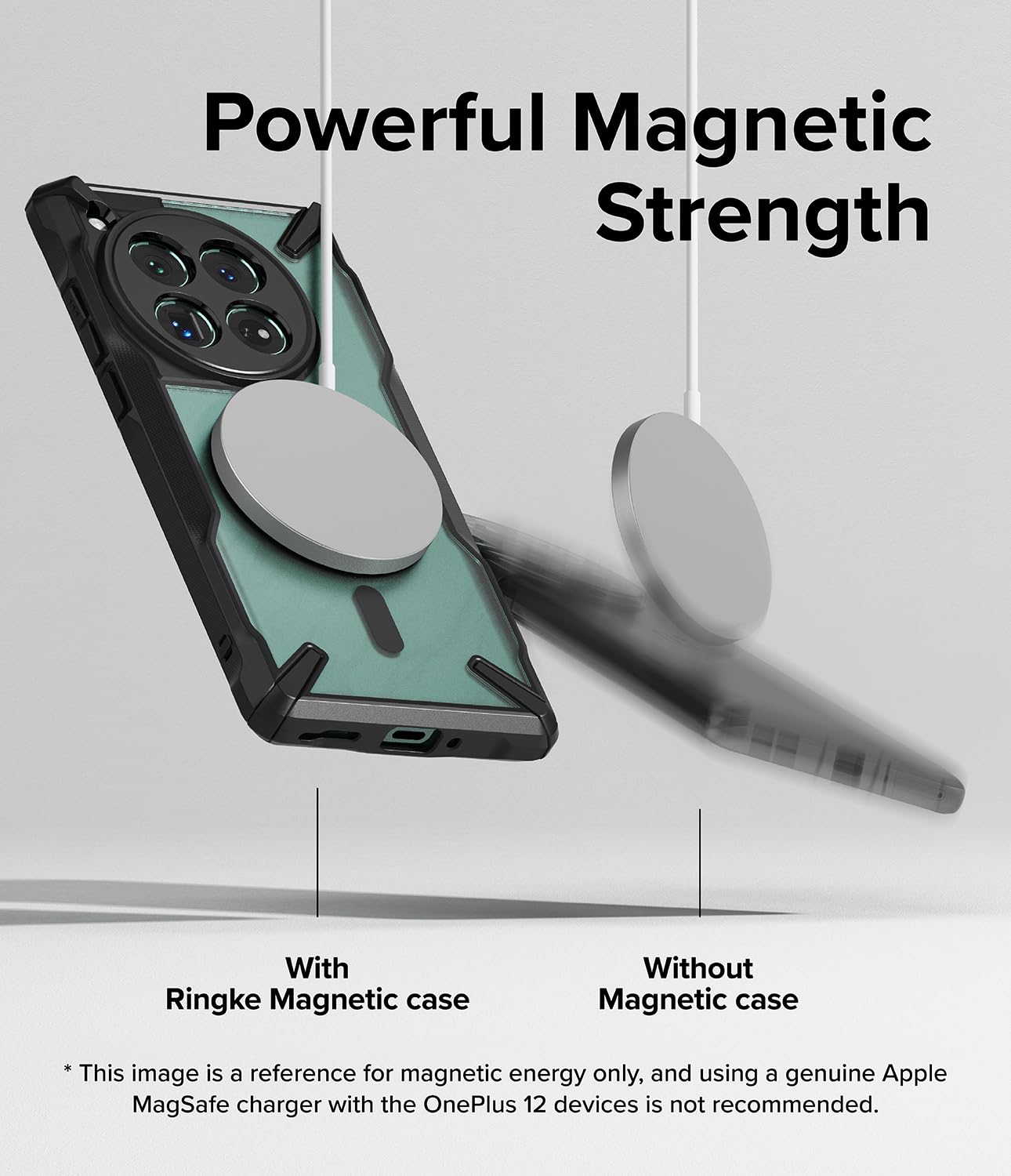 Foto 7 pulgar | Funda Para Teléfono Ringke Fusion-x Magnetic Black Oneplus 12 - Venta Internacional.
