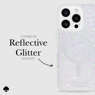 Foto 5 | Funda De Teléfono Kate Spade New York Para Iphone 16 Pro, Con Purpurina Gruesa - Venta Internacional.
