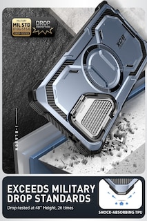 Foto 3 | Funda De Teléfono I-blason Armorbox Para Samsung Galaxy S24 Ultra Blue - Venta Internacional.
