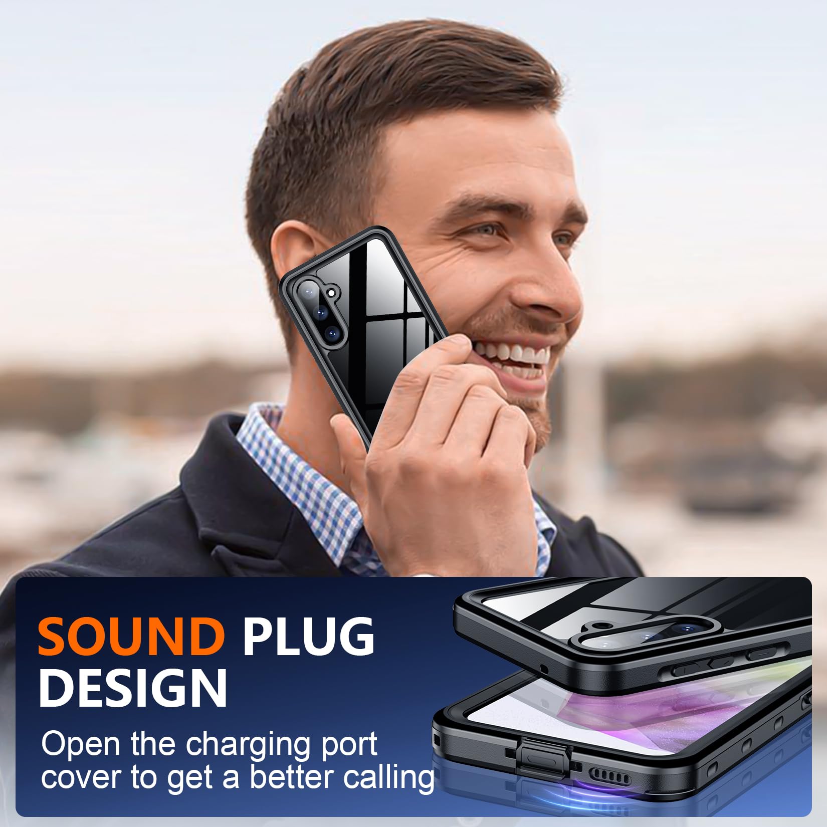 Foto 8 pulgar | Funda De Teléfono Spidercase Impermeable Para Samsung Galaxy A35 5g - Venta Internacional.