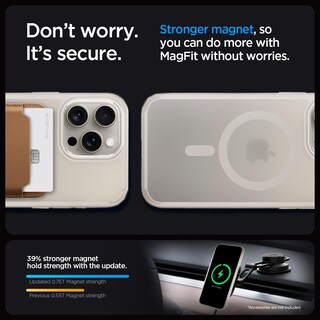 Foto 5 | Funda De Teléfono Spigen Ultra Hybrid Magfit Para Iphone 15 Pro Max - Venta Internacional.