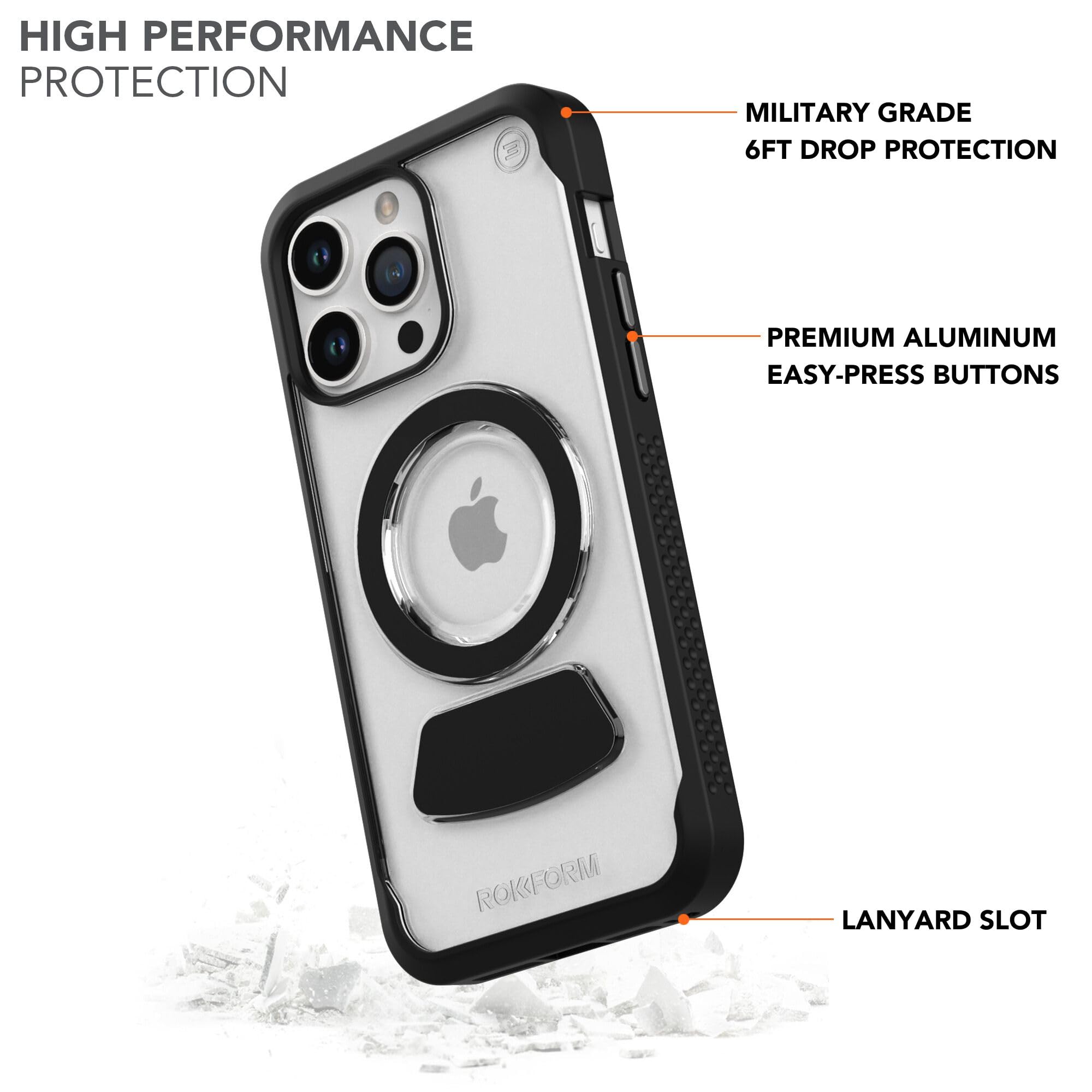 Foto 3 | Funda De Teléfono Rokform Eagle Serie 3 Para Iphone 15 Pro Max Clear - Venta Internacional.
