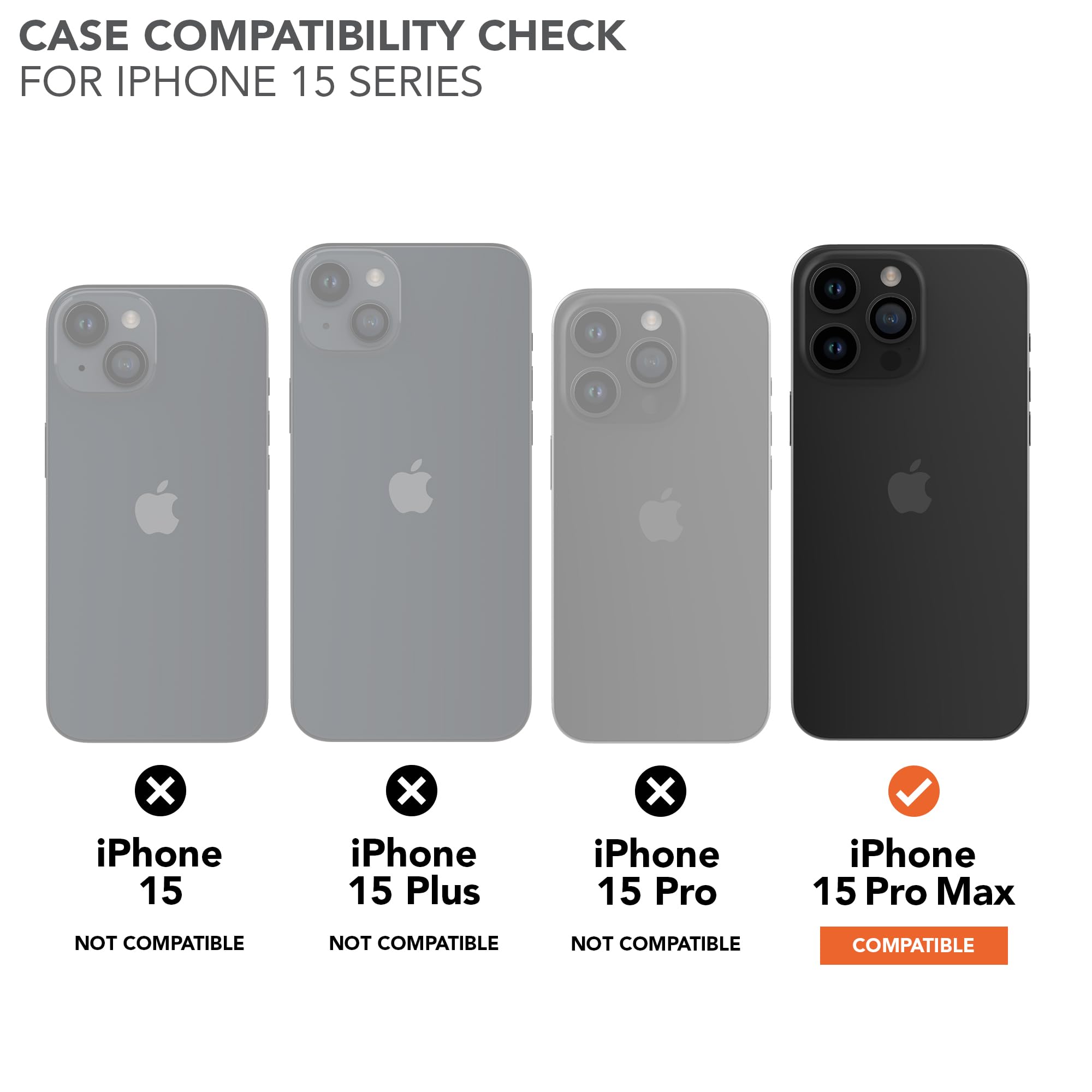 Foto 8 pulgar | Funda De Teléfono Rokform Eagle Serie 3 Para Iphone 15 Pro Max Clear - Venta Internacional.