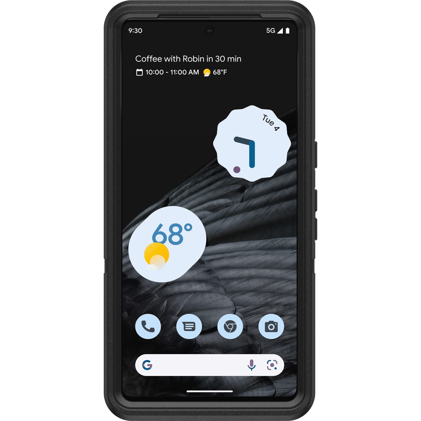 Foto 5 pulgar | Funda Otterbox Defender Series Para Google Pixel 7 Pro, Color Negro - Venta Internacional.
