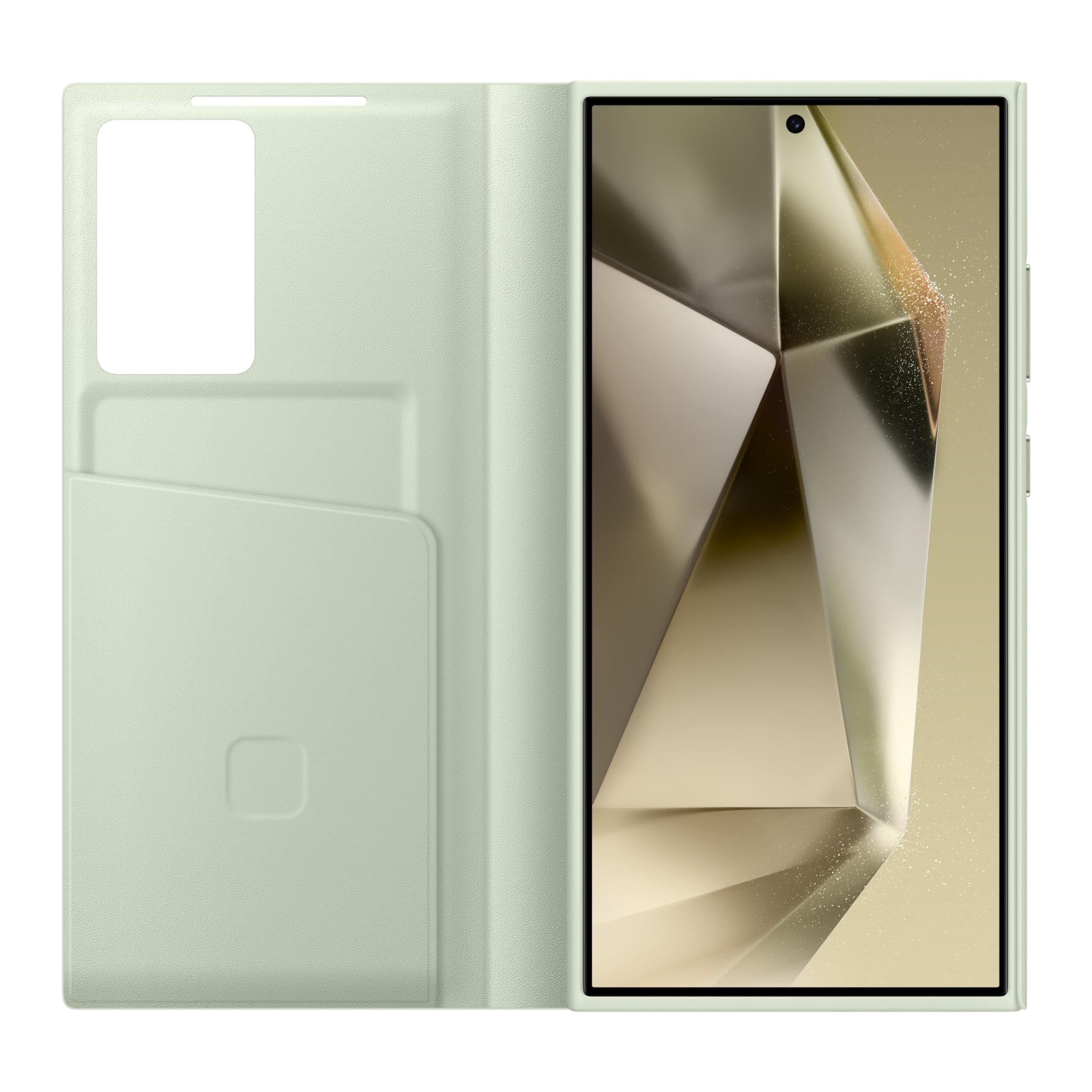 Foto 4 pulgar | Funda Para Teléfono S-view Wallet Samsung Galaxy S24 Ultra Light Green - Venta Internacional.