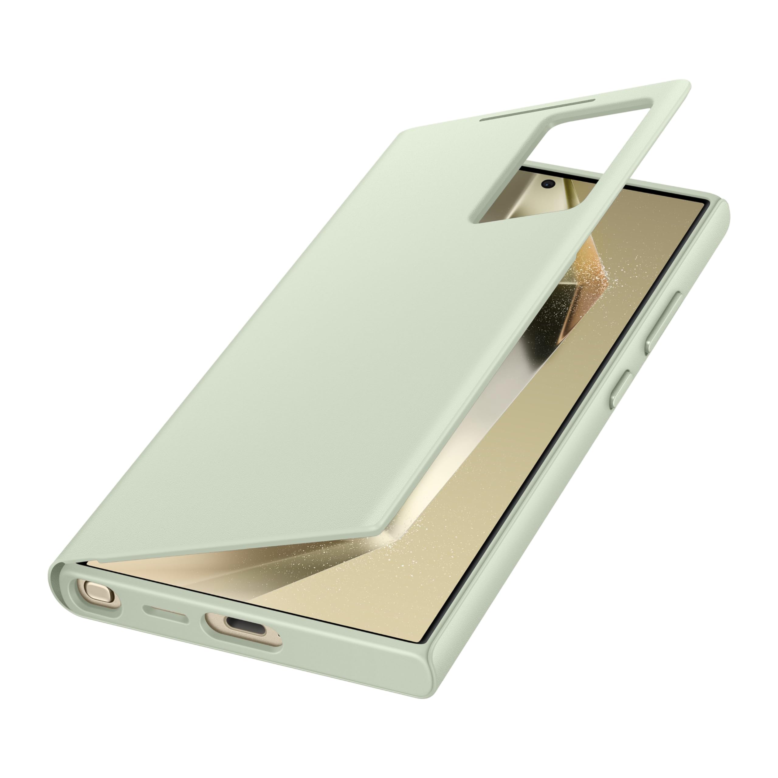 Foto 4 | Funda Para Teléfono S-view Wallet Samsung Galaxy S24 Ultra Light Green - Venta Internacional.