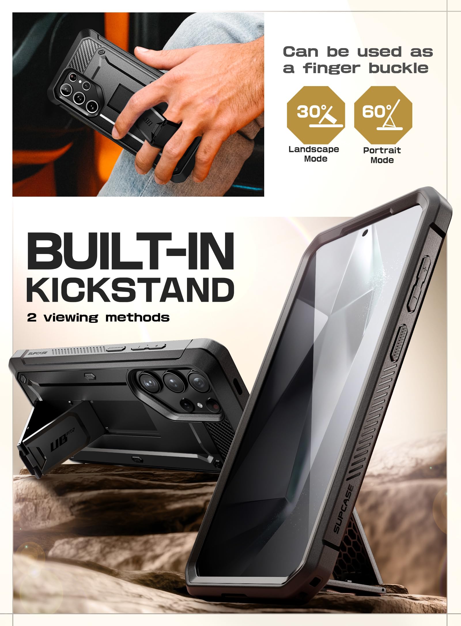 Foto 4 | Funda Para Teléfono Supcase Unicorn Beetle Pro Para Samsung Galaxy S24 Ultra - Venta Internacional.