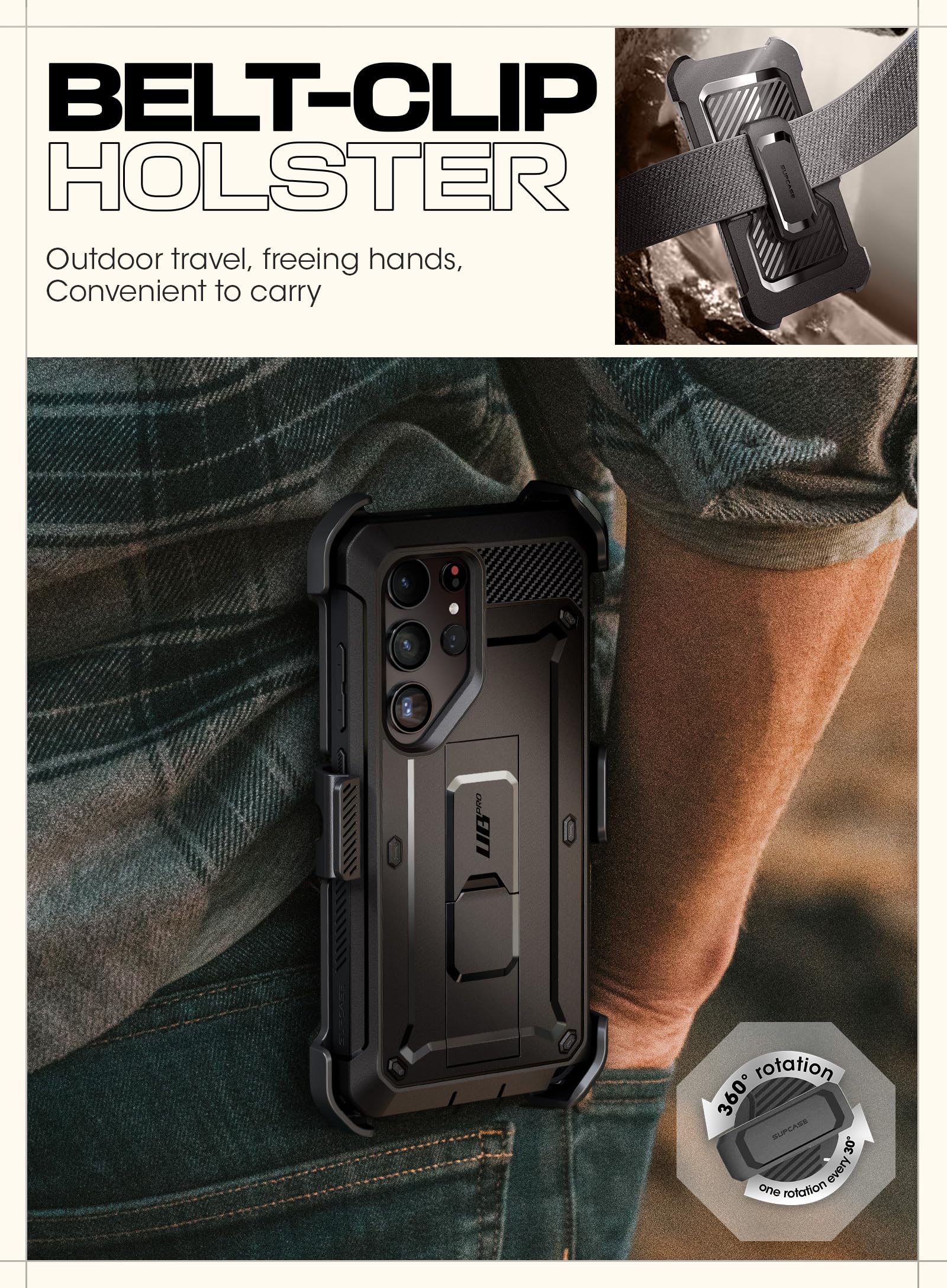 Foto 6 | Funda Para Teléfono Supcase Unicorn Beetle Pro Para Samsung Galaxy S24 Ultra - Venta Internacional.