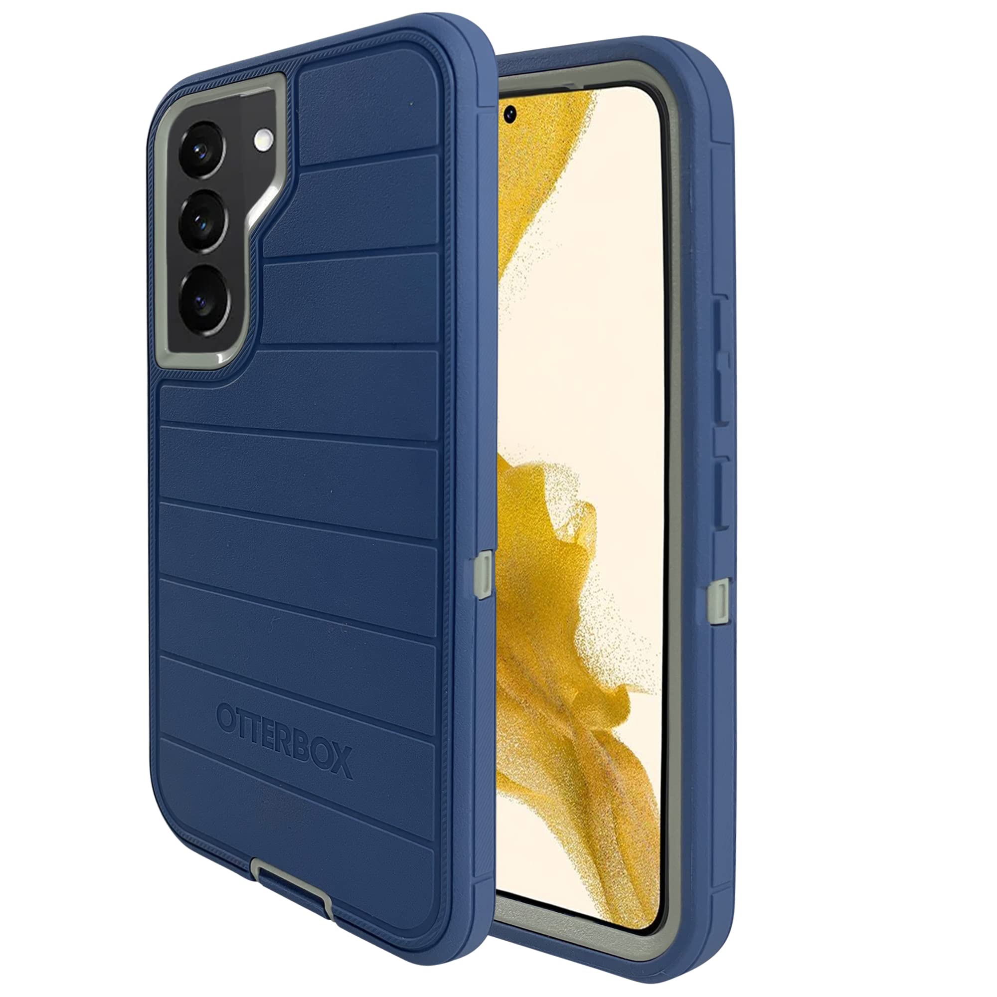 Foto 3 pulgar | Funda Otterbox Defender Series Sin Pantalla Para Galaxy S22 Fort Blue - Venta Internacional.