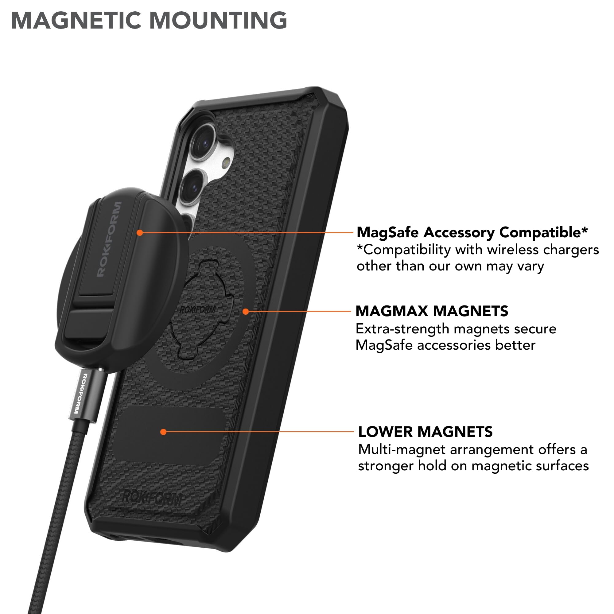 Foto 5 pulgar | Funda Rokform Rugged Series Galaxy S24 Con Cierre Giratorio Magnético - Venta Internacional.