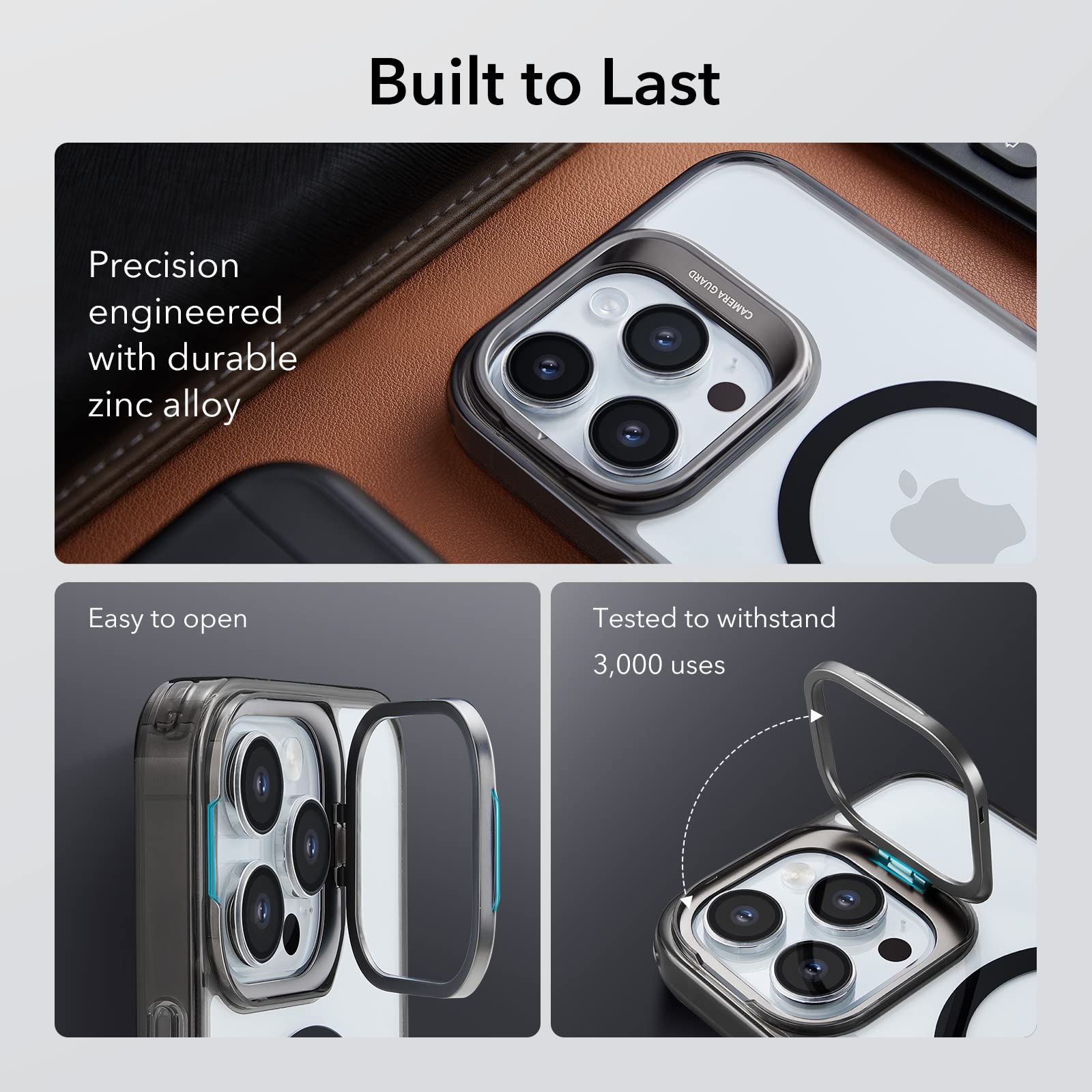 Foto 5 | Funda De Teléfono Esr Para Iphone 13 Pro Max Con Magsafe Clear Black - Venta Internacional.